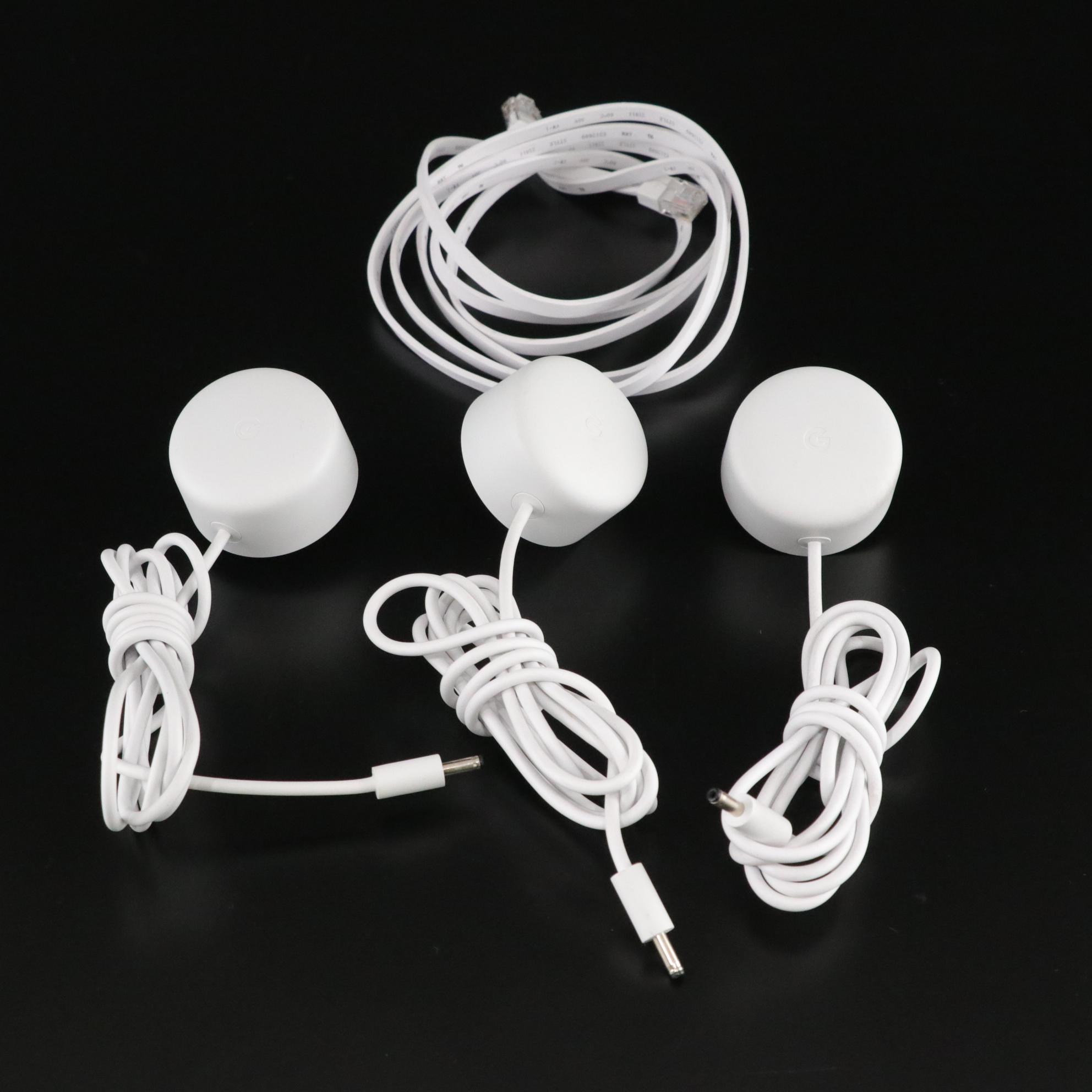 Google WiFi Router Systems with Cables