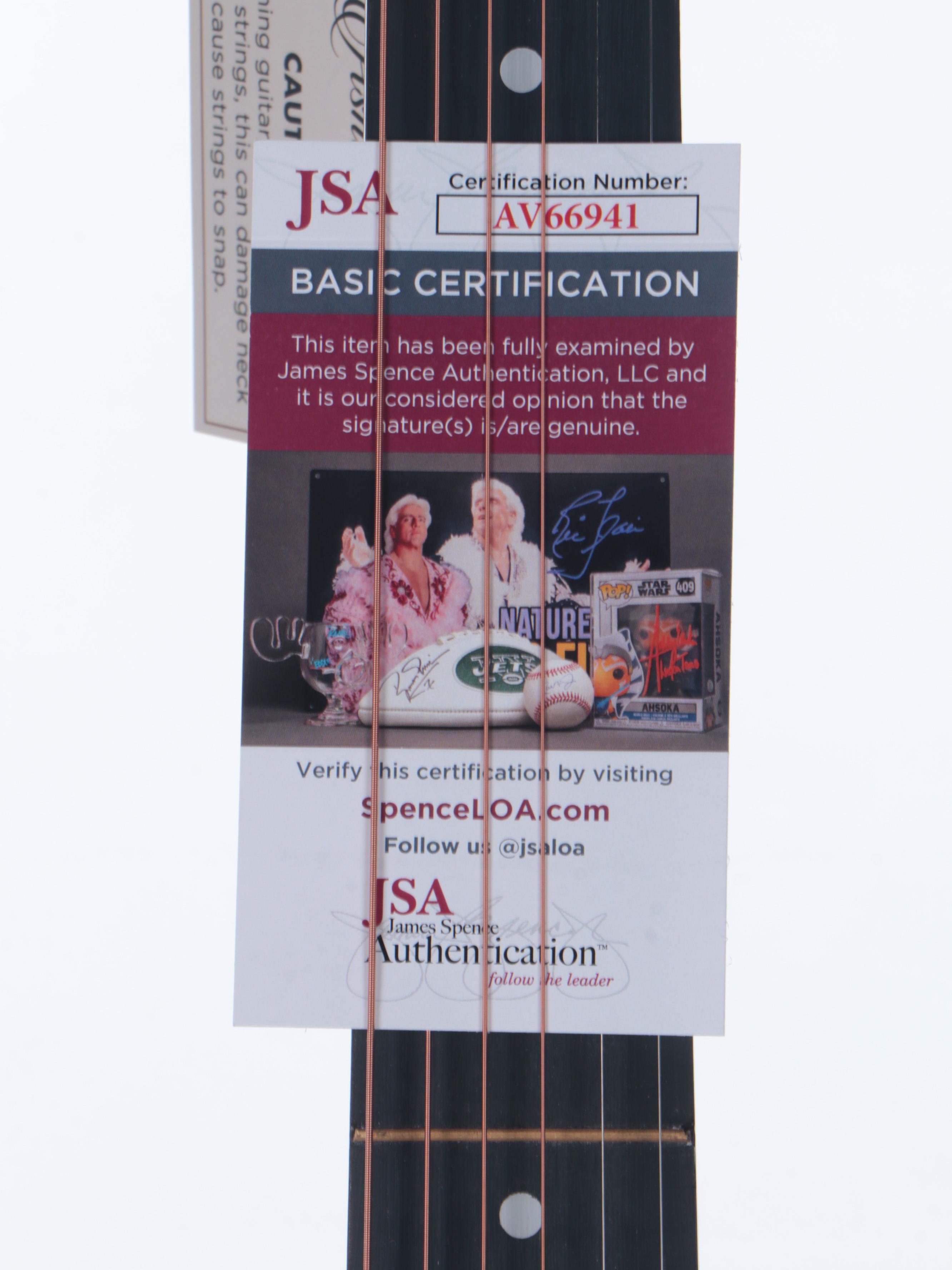 Taylor Swift Signed Ashthorpe Acoustic Guitar