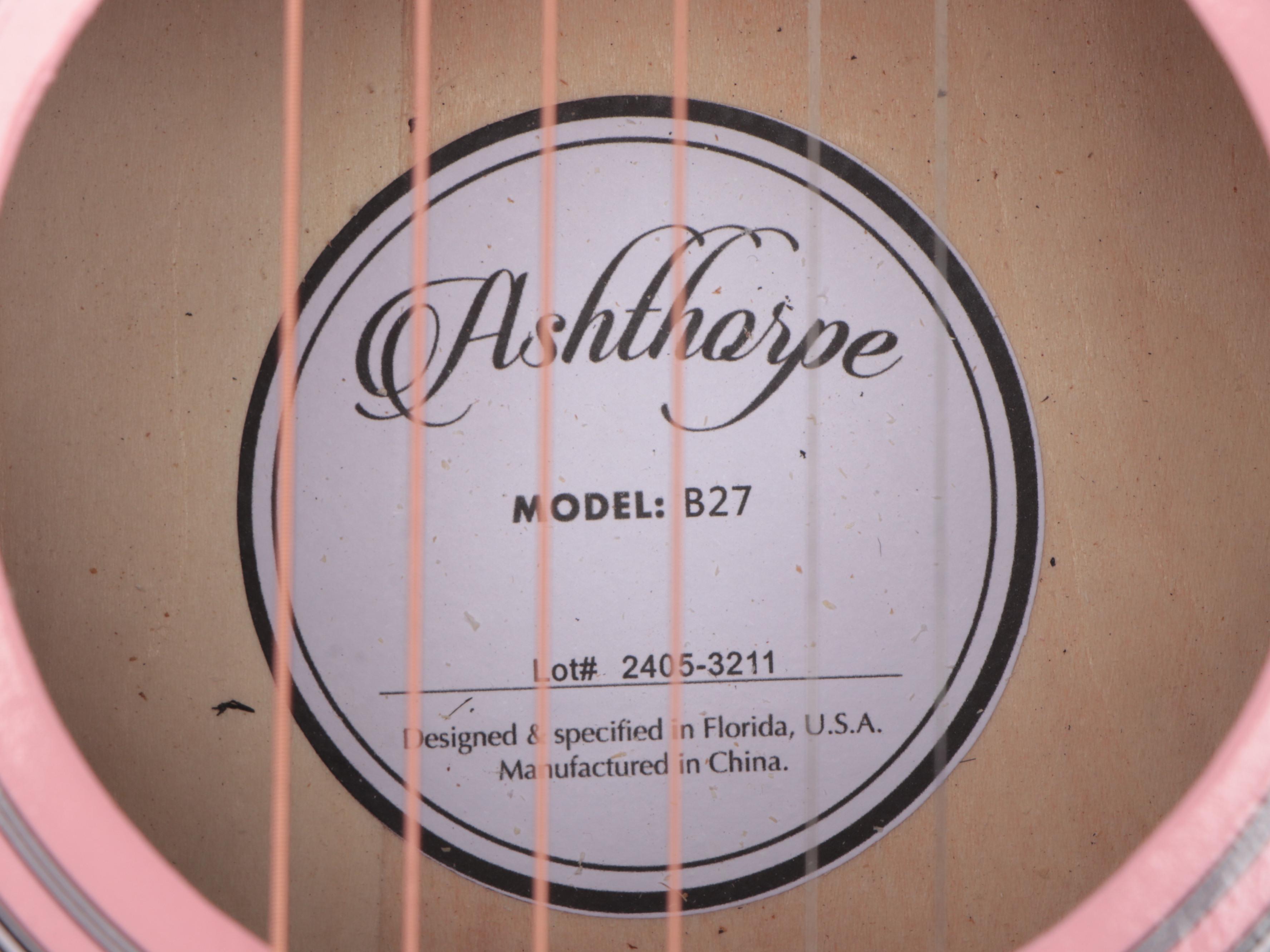 Taylor Swift Signed Ashthorpe Acoustic Guitar