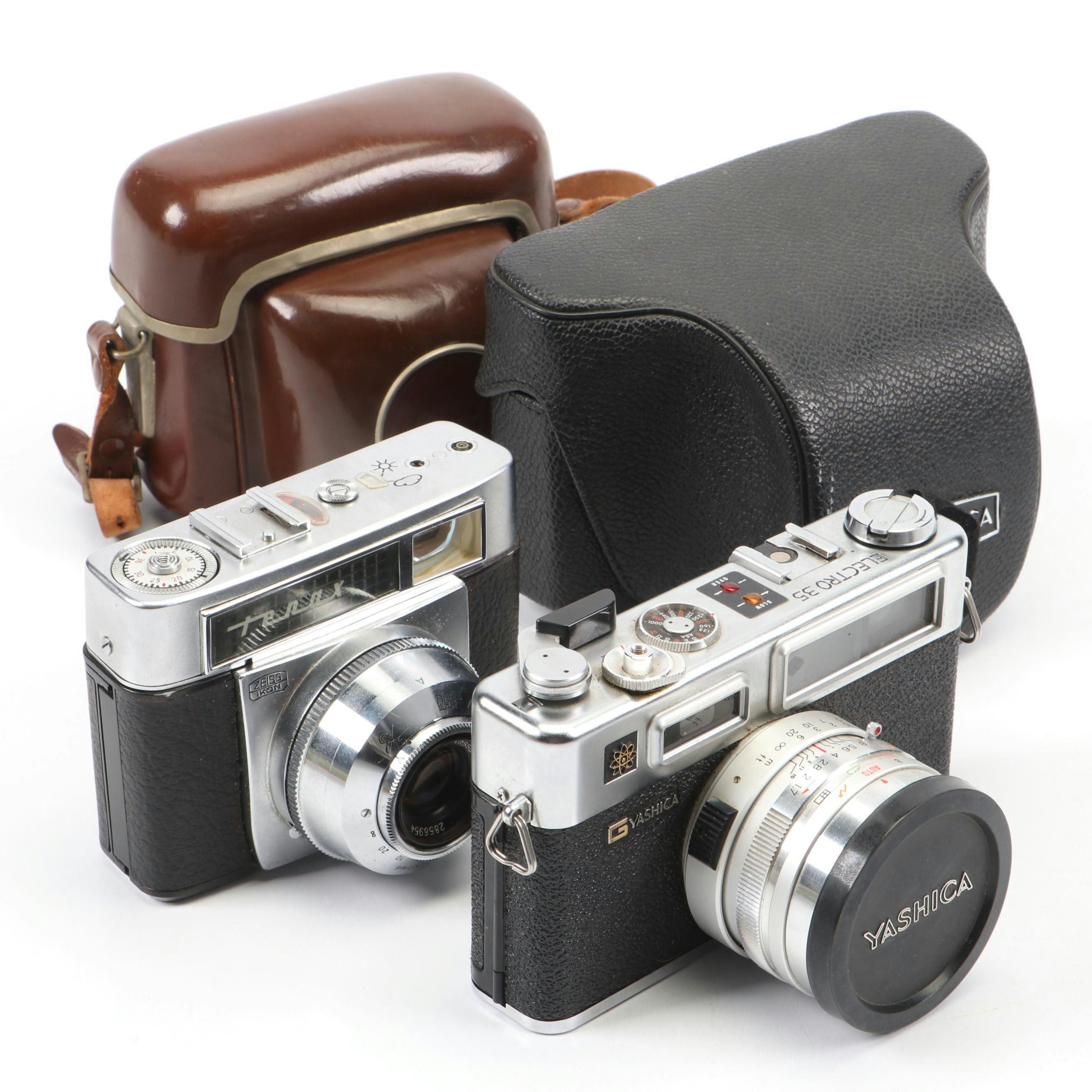 Zeiss Ikon Tenax Camera with Yashica Electro 35 Camera and More