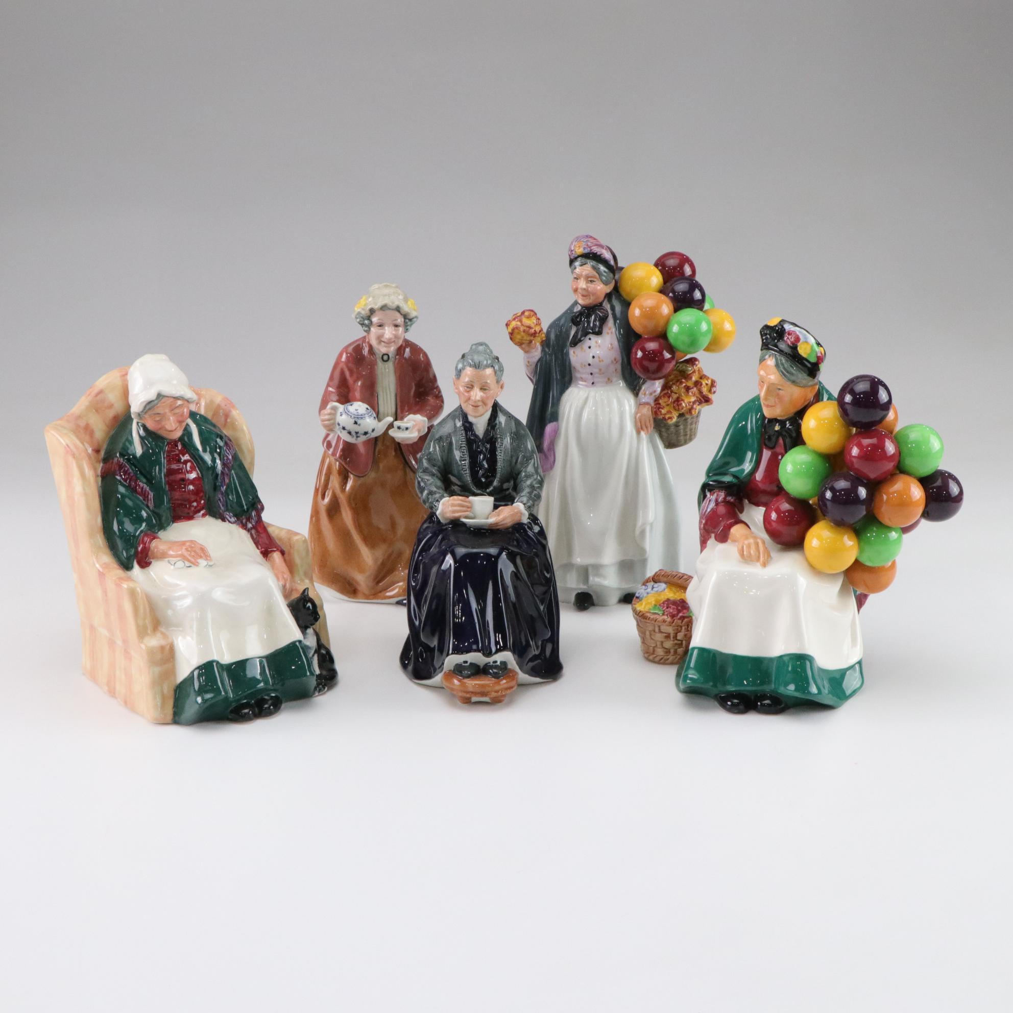 Royal Doulton Bone China Collection of Mature Ladies