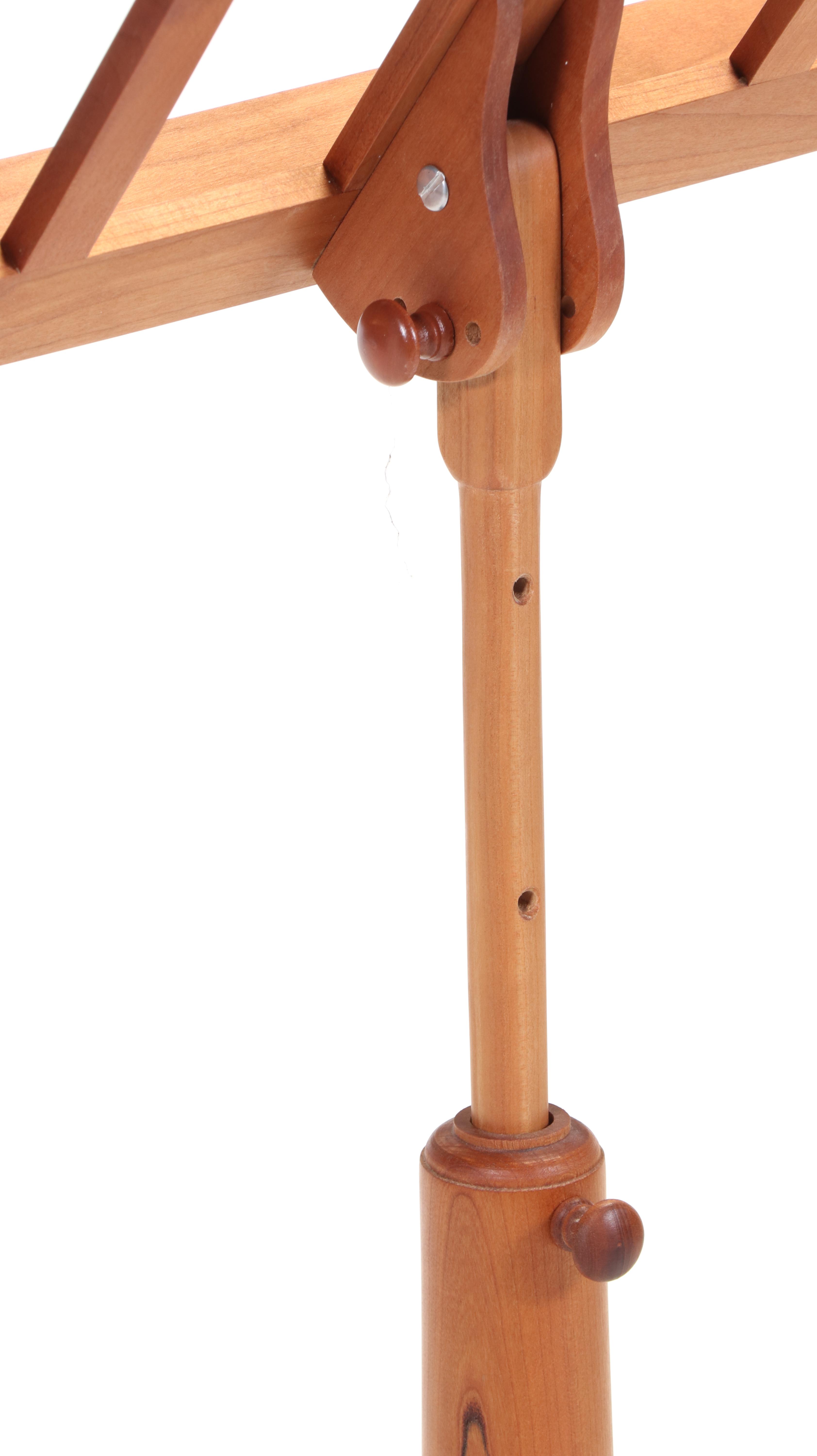 Thos. Moser Cabinetmakers Cherrywood Bench-Made Adjustable Music Stand