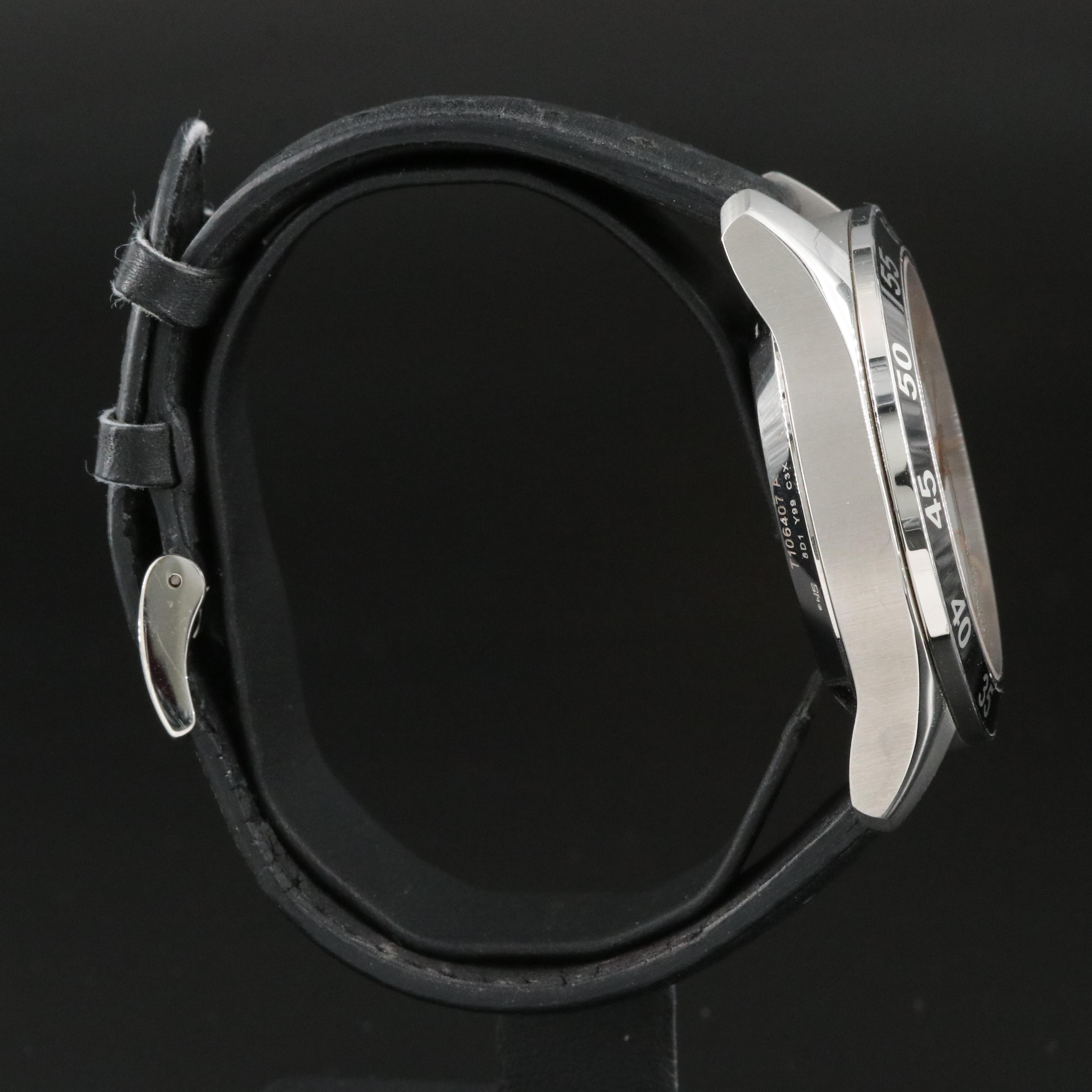 Tissot V8 Swissmatic 43mm Steel Watch