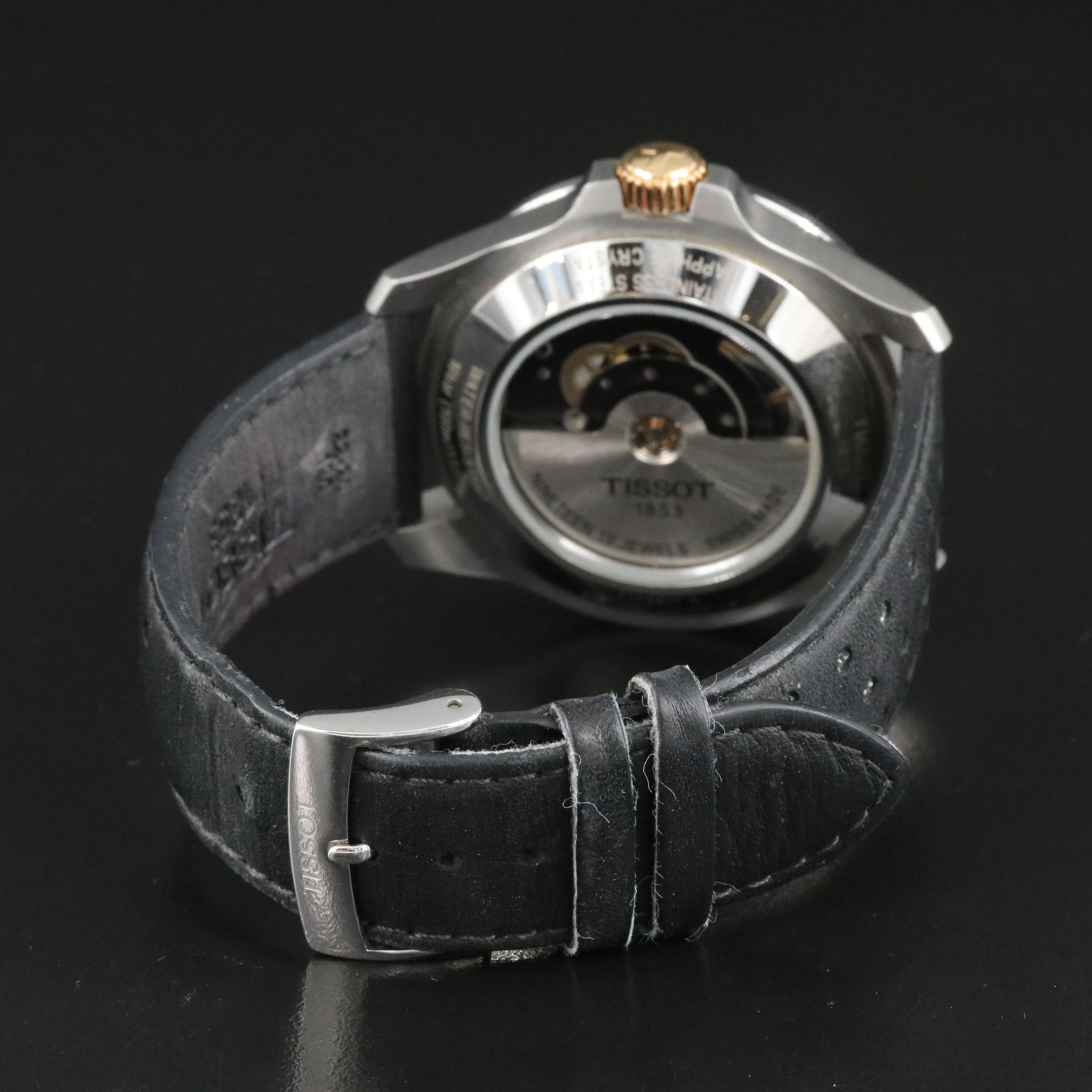 Tissot V8 Swissmatic 43mm Steel Watch