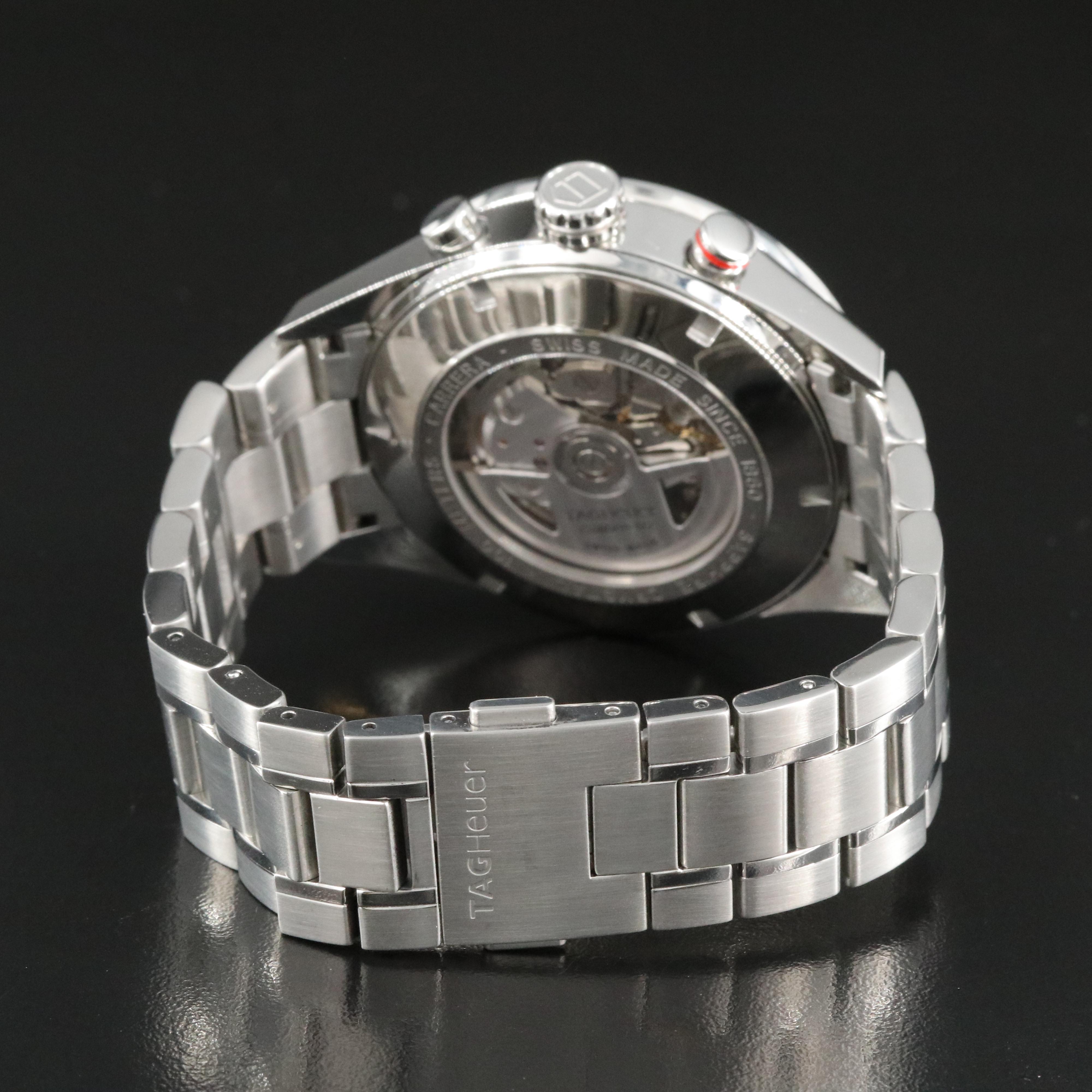 TAG Heuer Carrera Chrono Day Date Calibre 16 Steel Automatic Watch