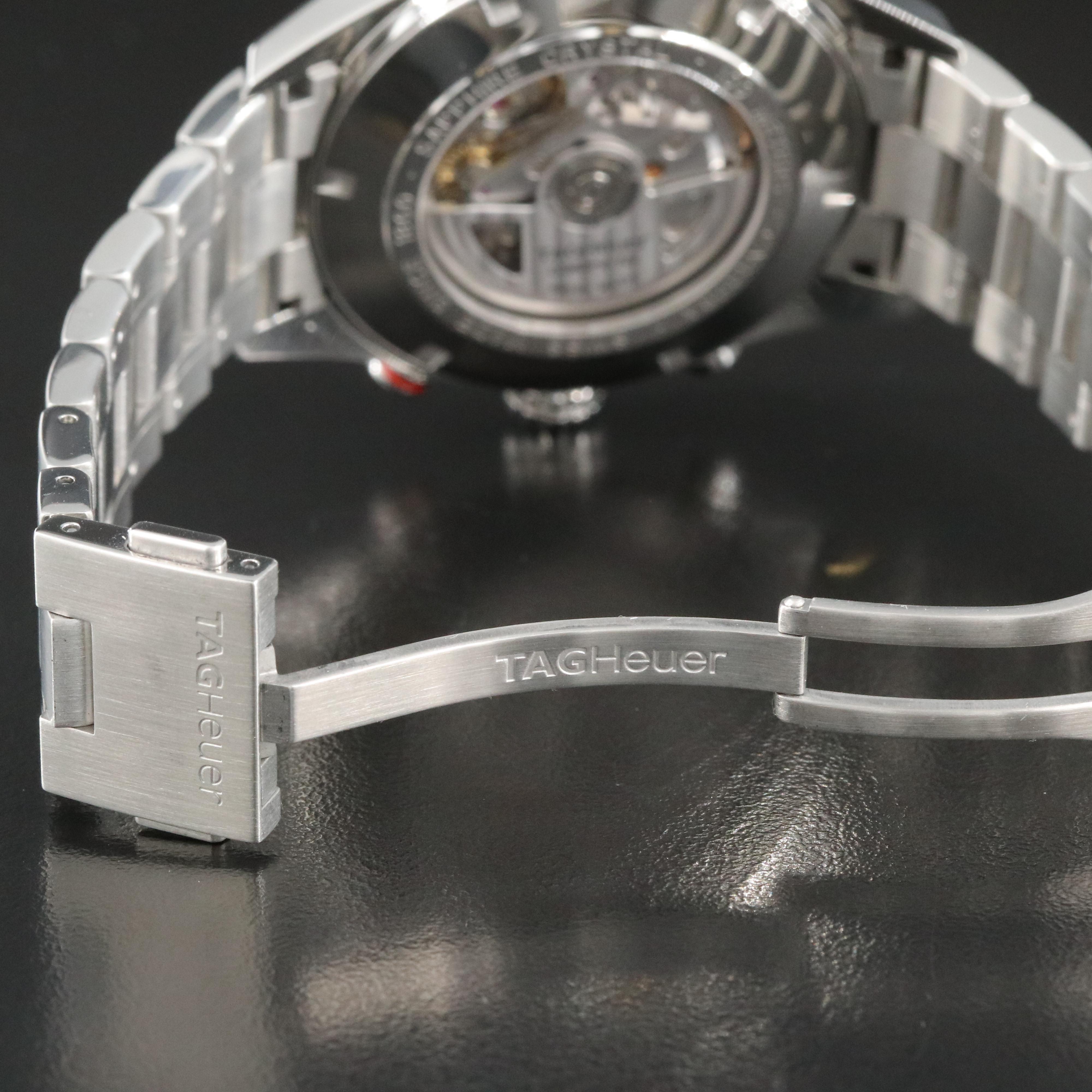 TAG Heuer Carrera Chrono Day Date Calibre 16 Steel Automatic Watch