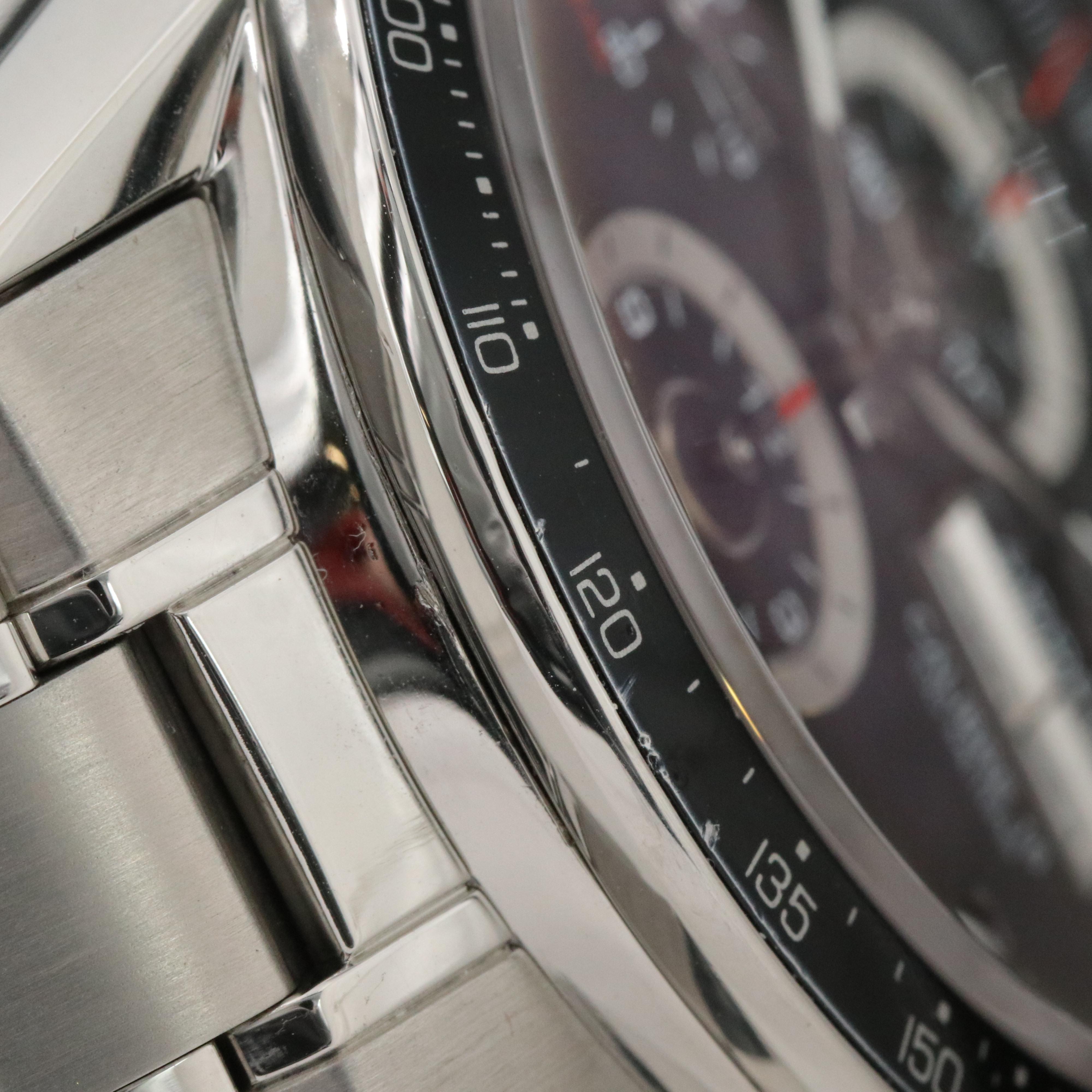 TAG Heuer Carrera Chrono Day Date Calibre 16 Steel Automatic Watch