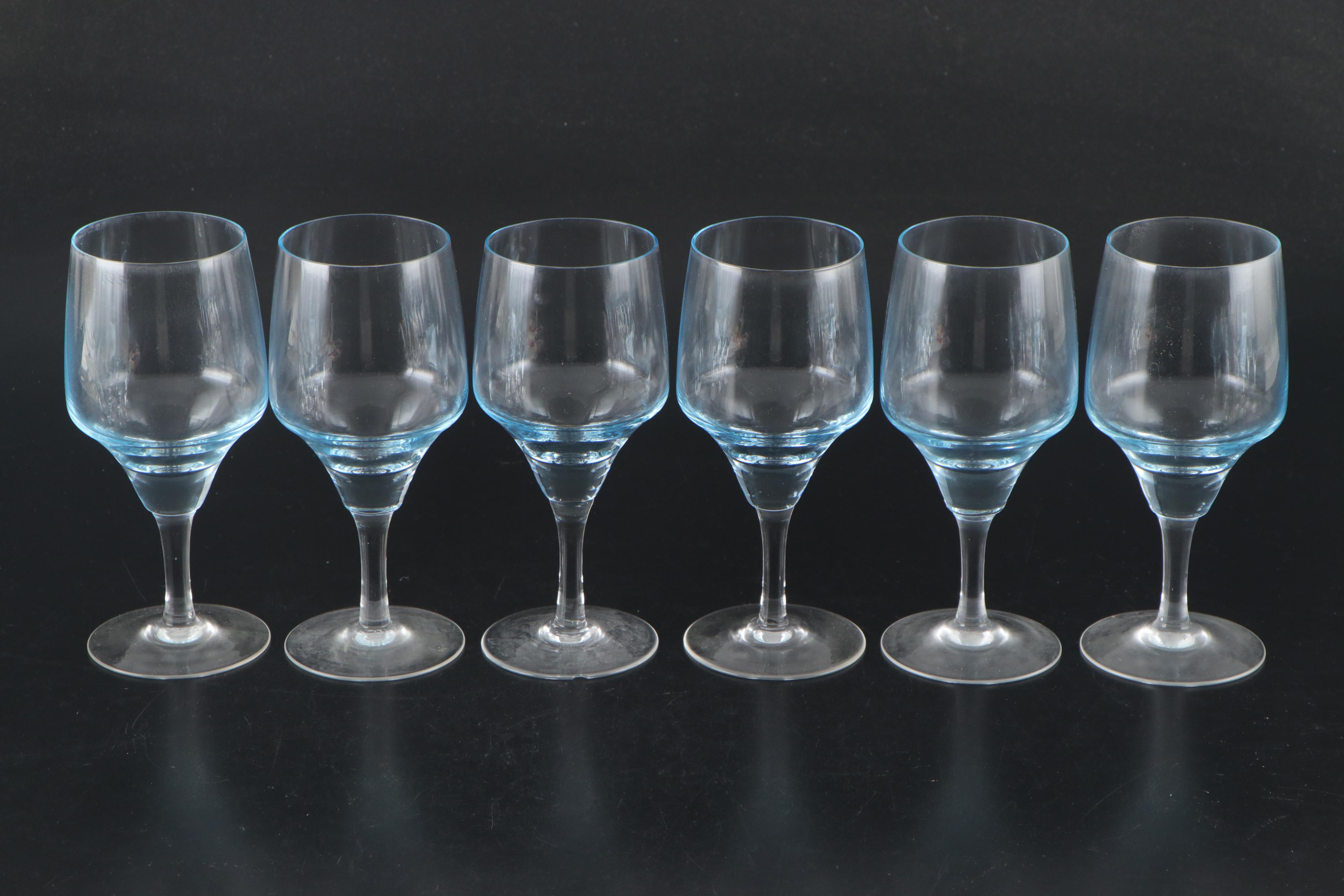Sasaki "Harmony Azure" Wine Glasses, Juice Glasses and More