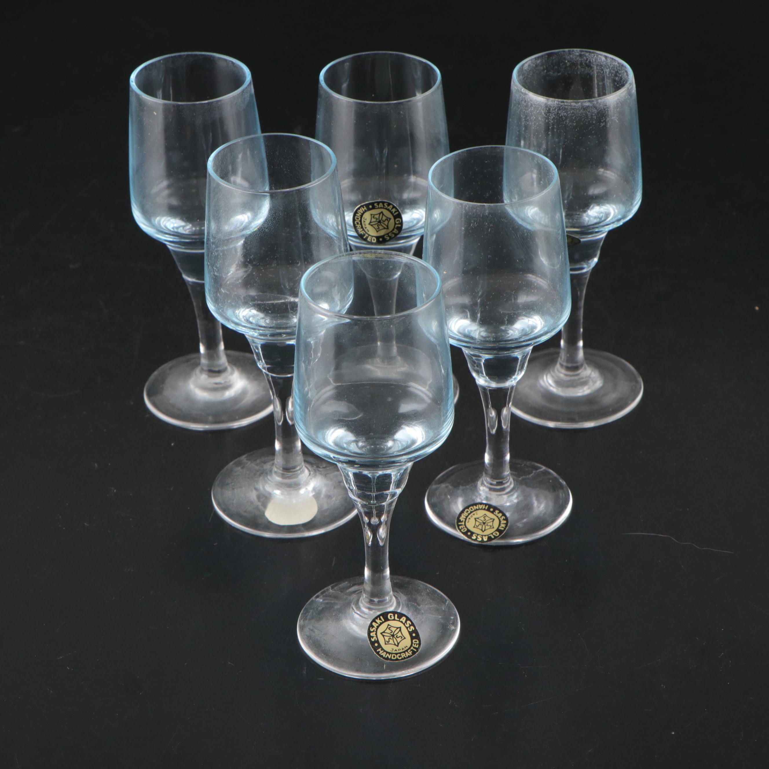 Sasaki "Harmony Azure" Wine Glasses, Juice Glasses and More