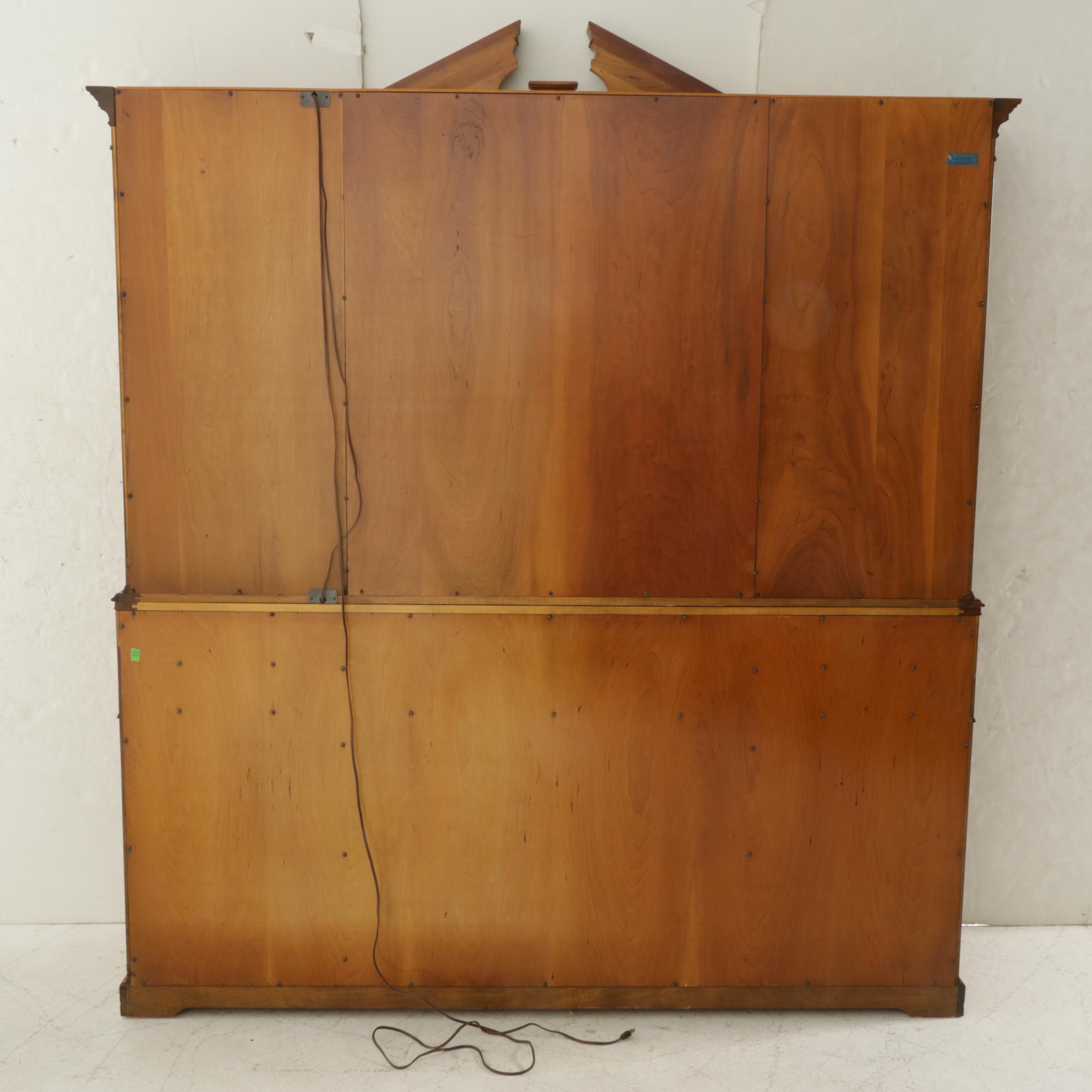 Drexel Heritage Federal Style Heirloom Limited Edition China Cabinet, 1979