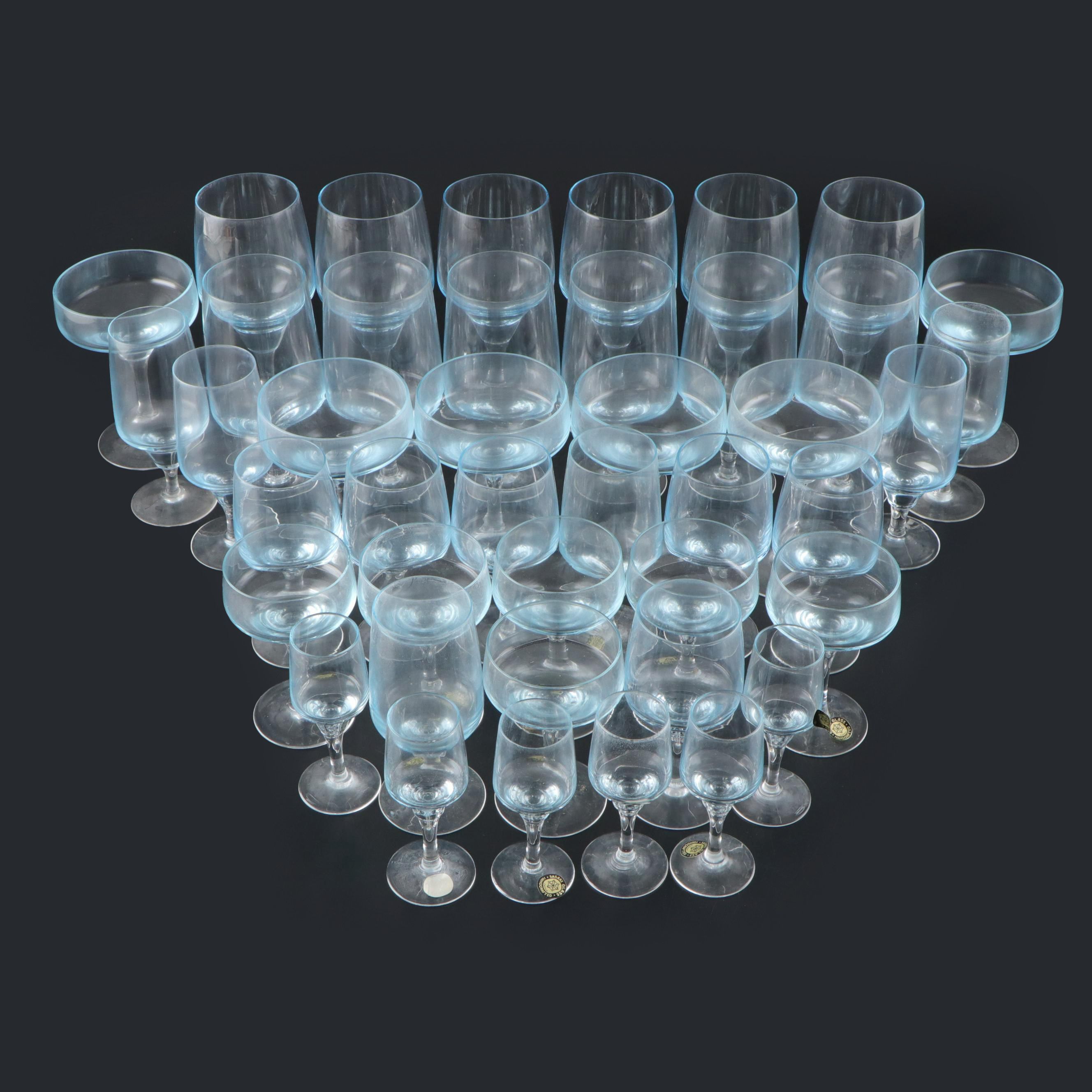Sasaki "Harmony Azure" Wine Glasses, Juice Glasses and More