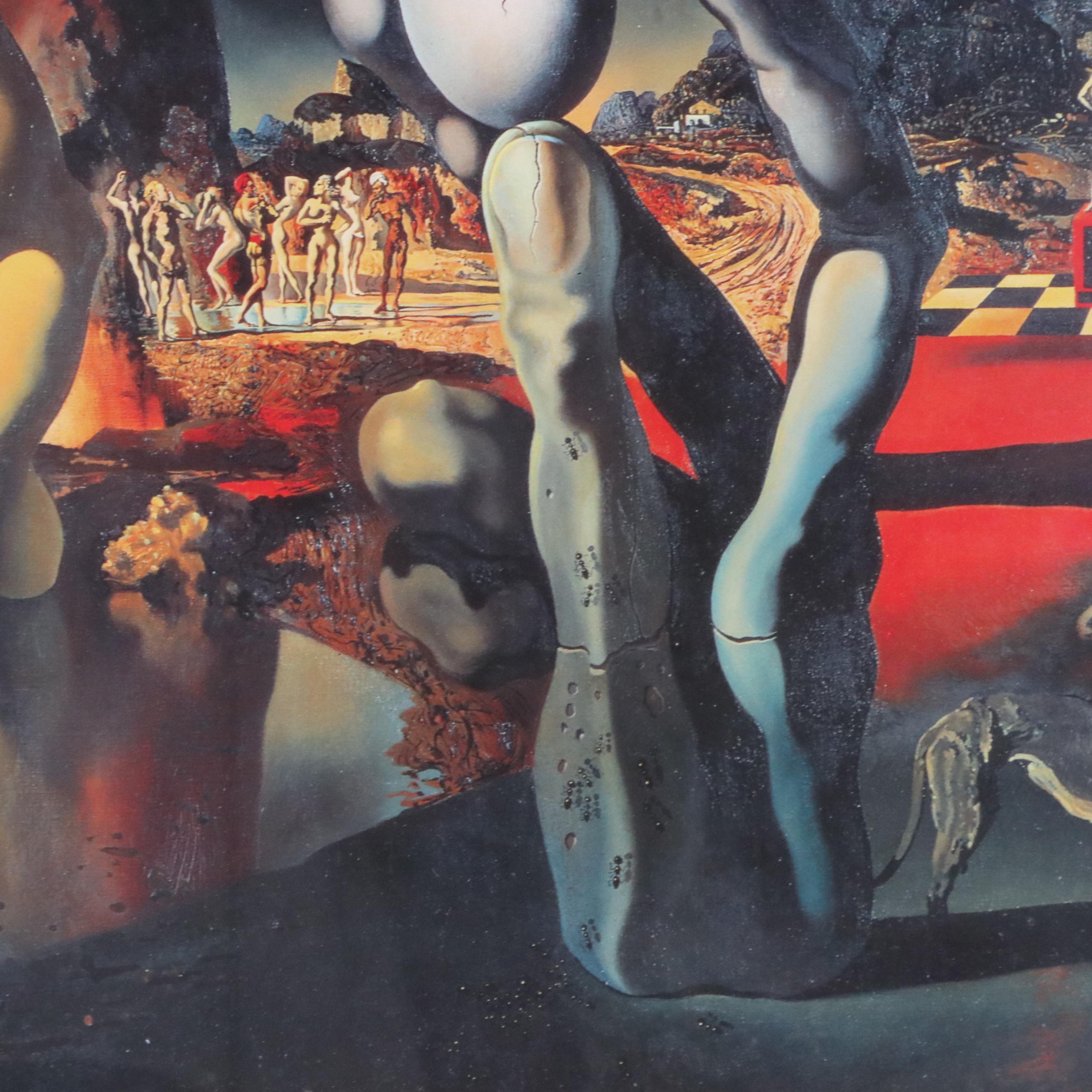 Offset Lithograph After Salvador Dalí "Metamorphosis of Narcissus ...