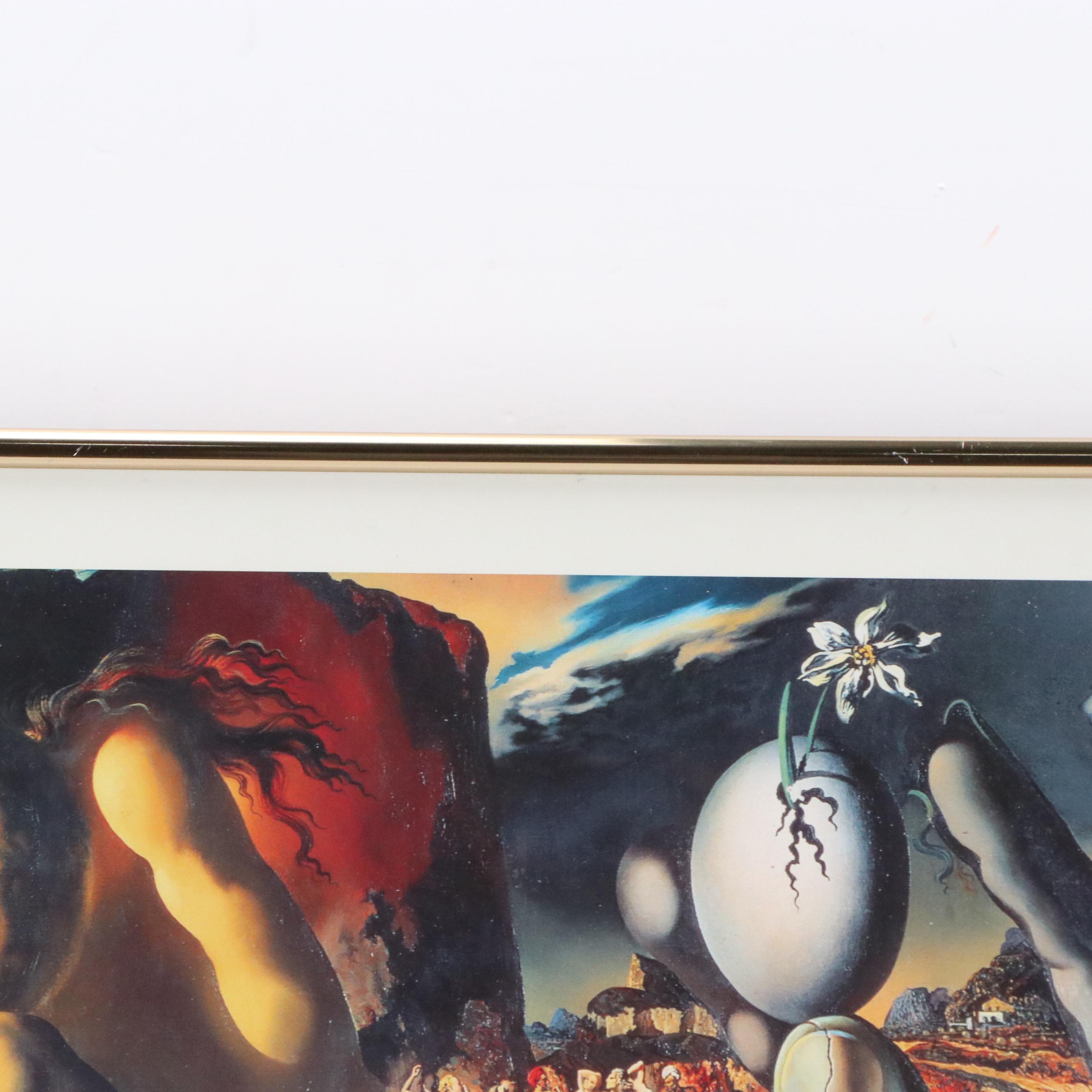 Offset Lithograph After Salvador Dalí "Metamorphosis of Narcissus ...