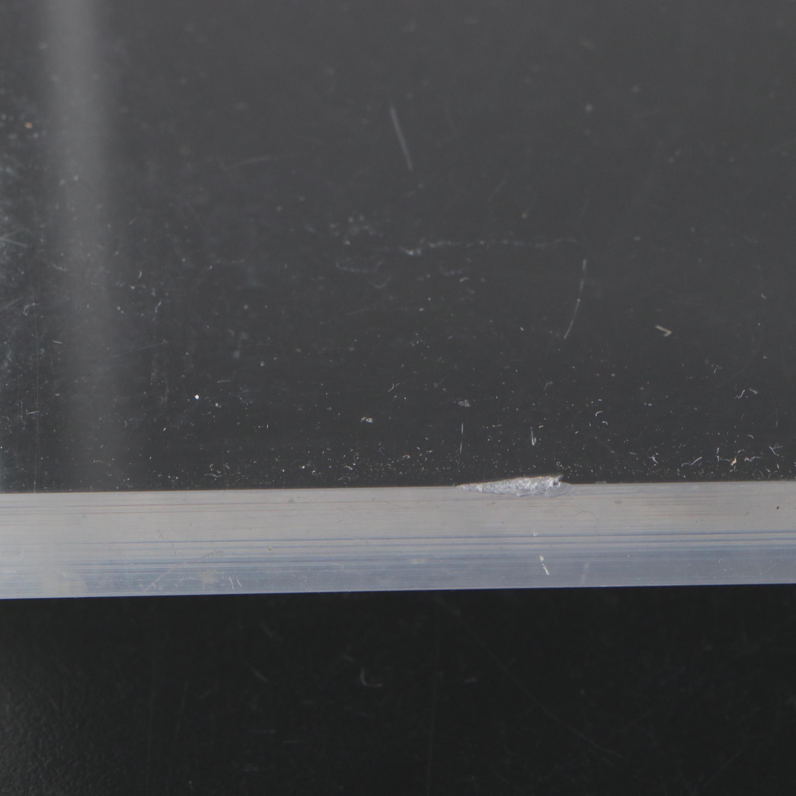 Modernist Clear Acrylic Side Table