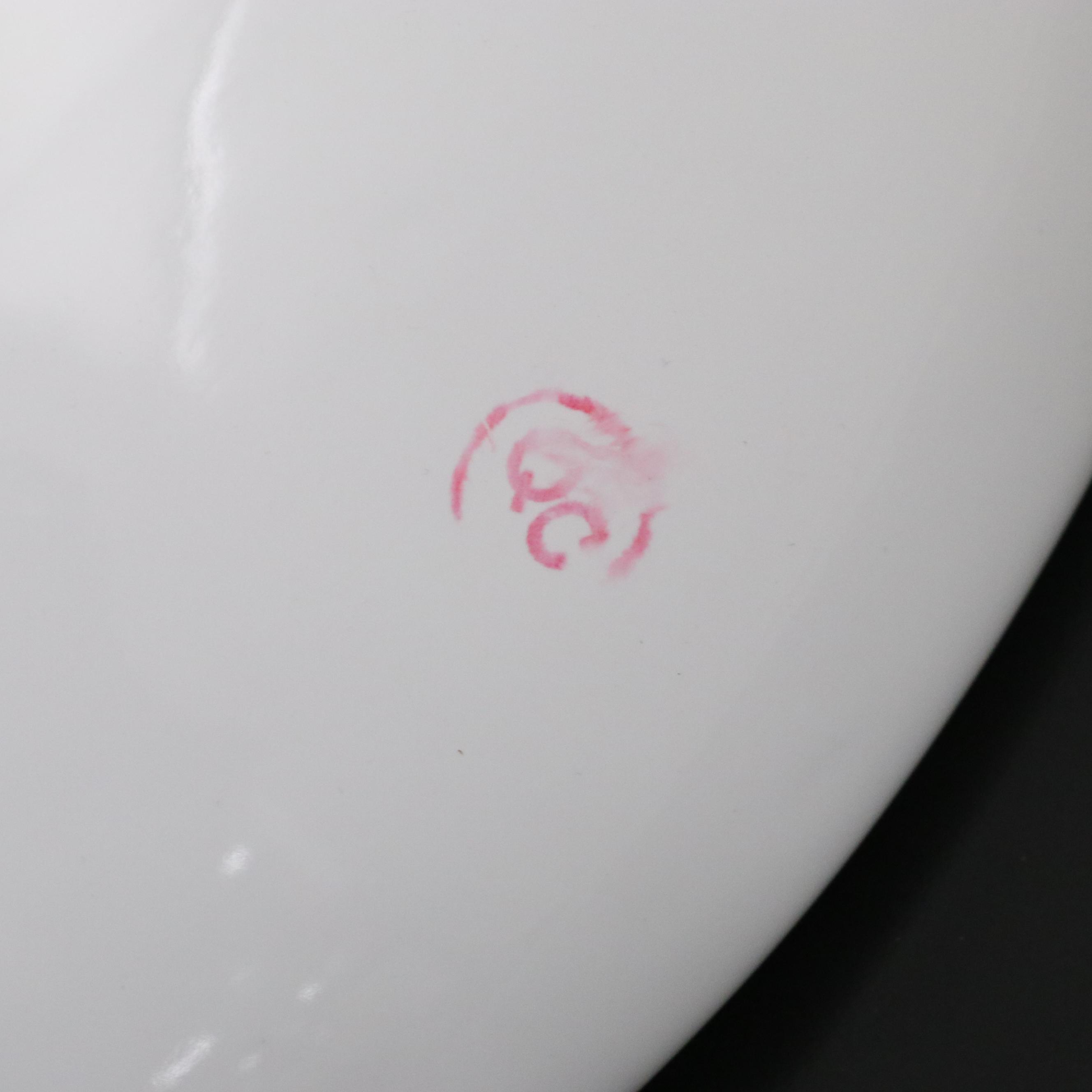 Victorian Style Porcelain Three-Hole Sink Basin