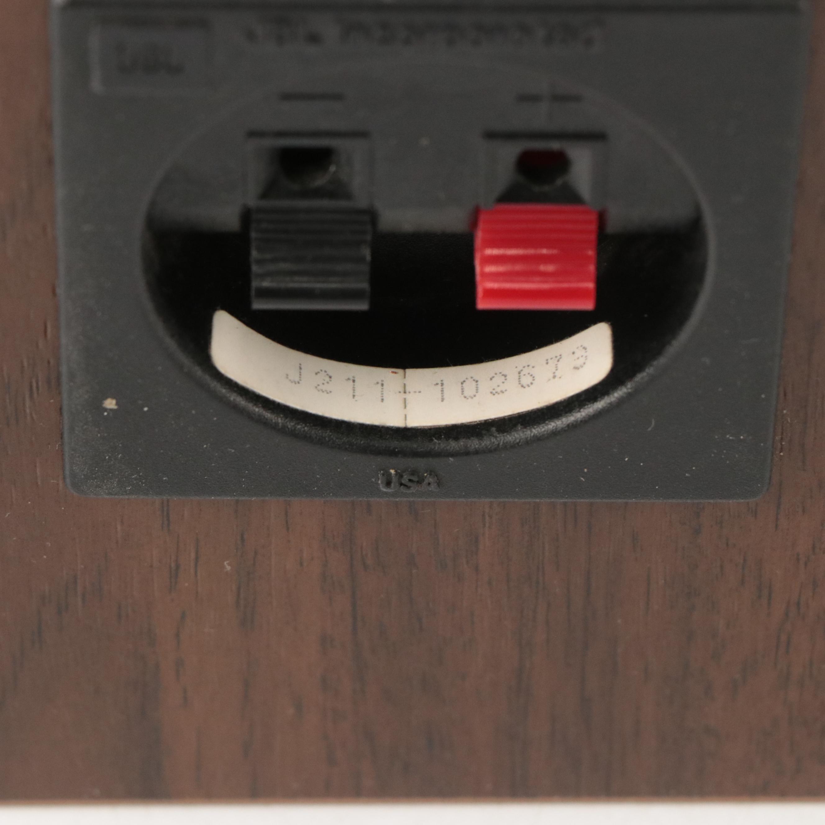 JBL LX22 Two-Way Bookshelf Speakers, Late 20th Century