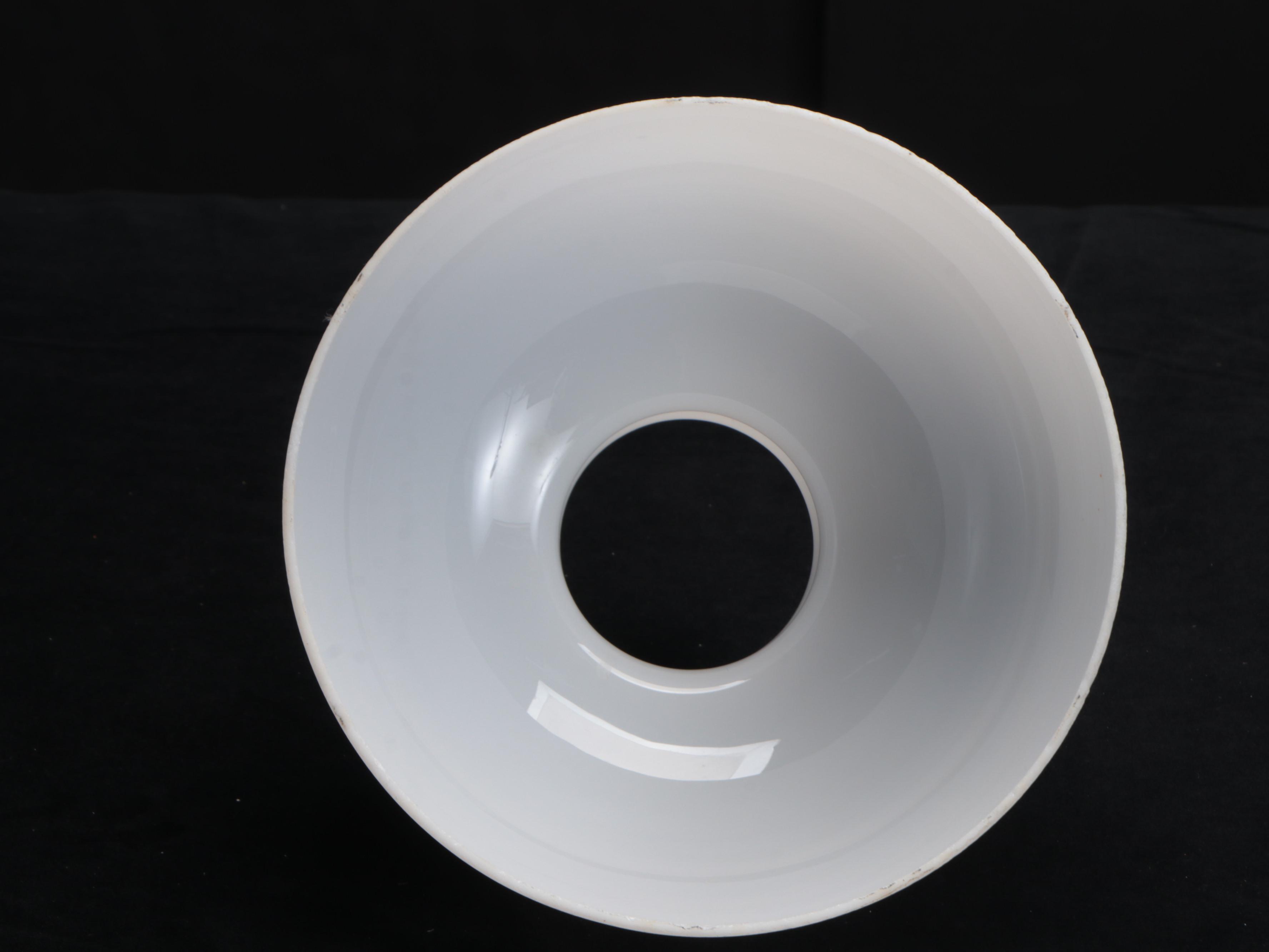 Victorian Milk Glass, Brass and Marble Buffet Style Lamp, Early/Mid-20th C.