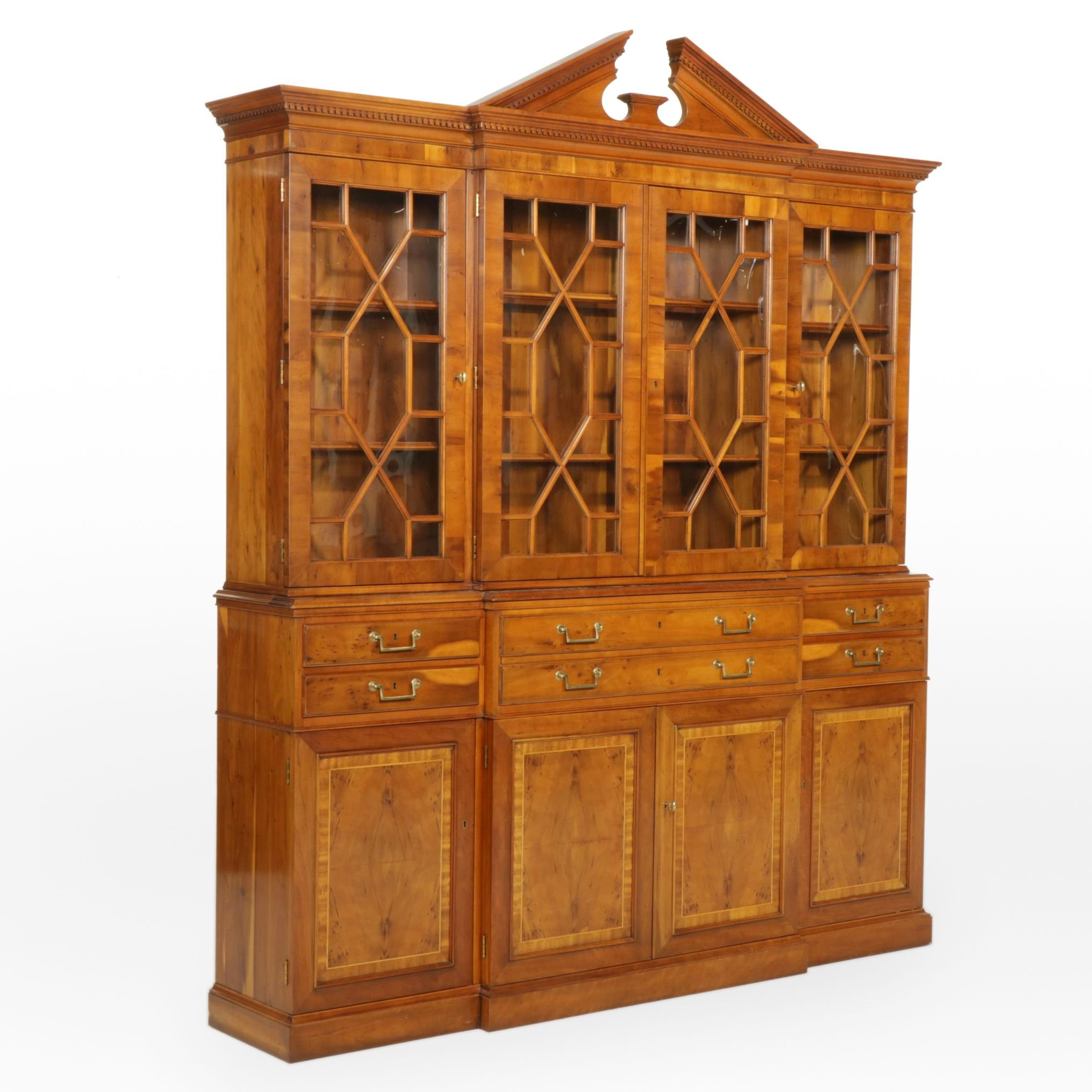 Drexel Heritage Federal Style Heirloom Limited Edition China Cabinet, 1979