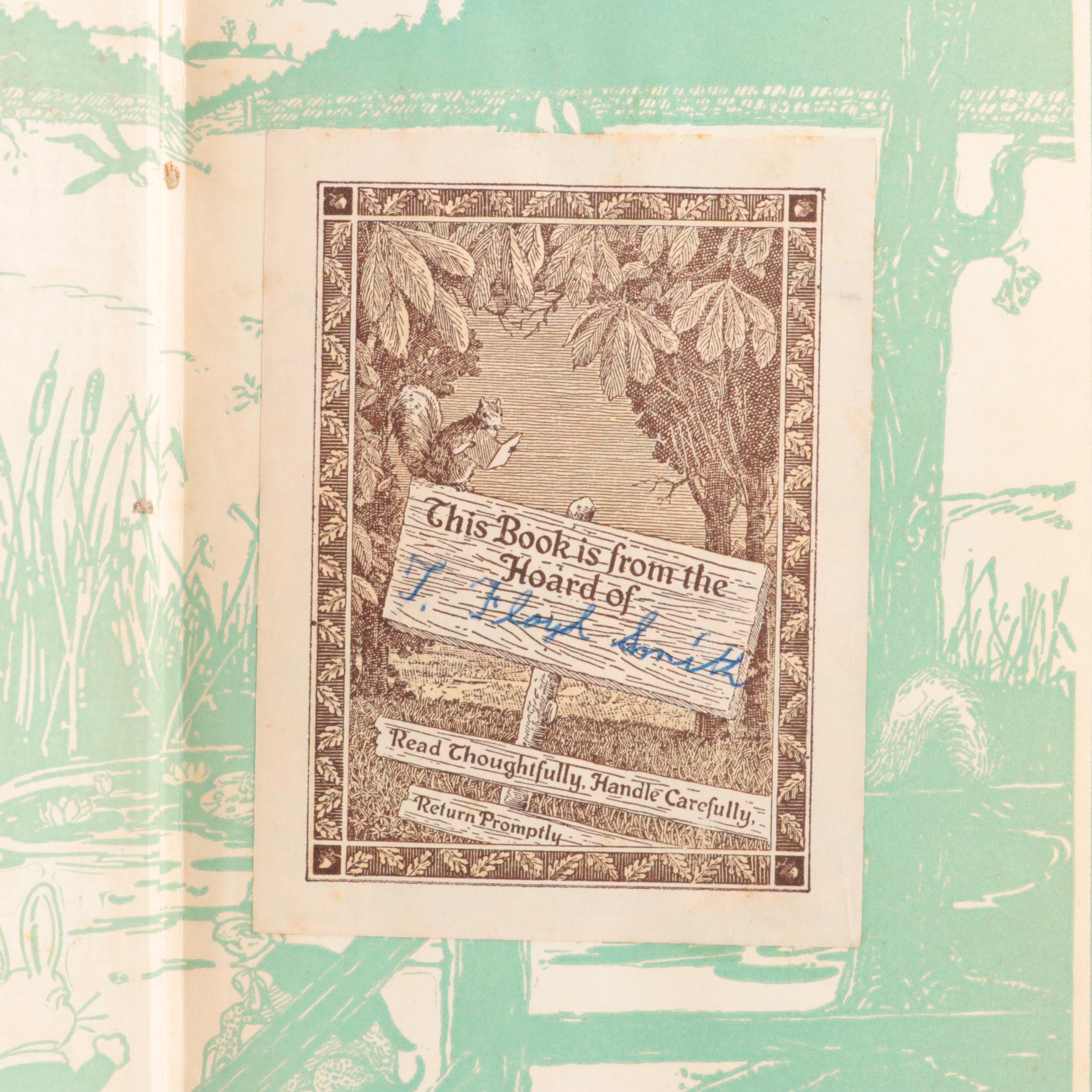 Illustrated "Blacky the Crow" by Thornton W. Burgess and More Books