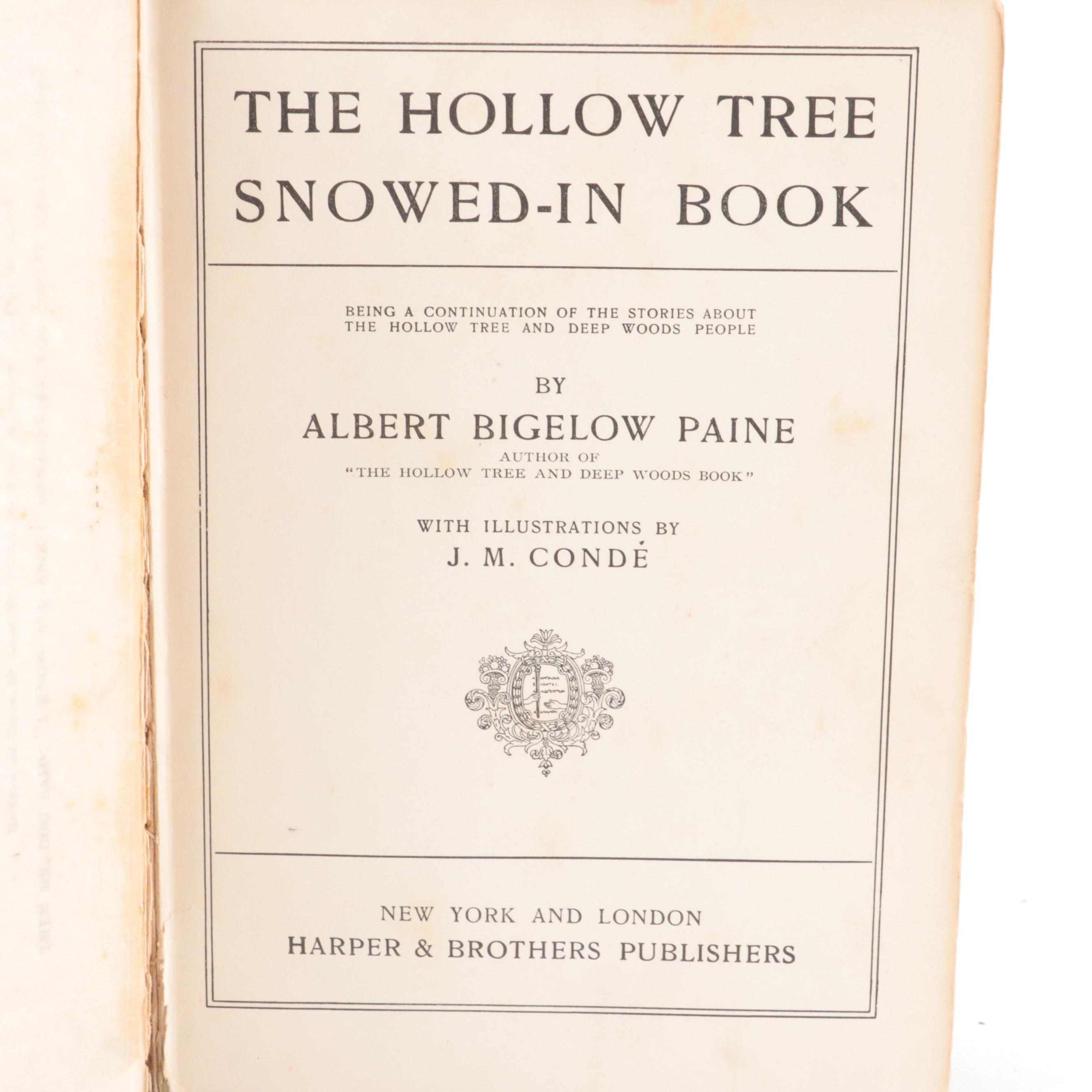 Illustrated "Blacky the Crow" by Thornton W. Burgess and More Books