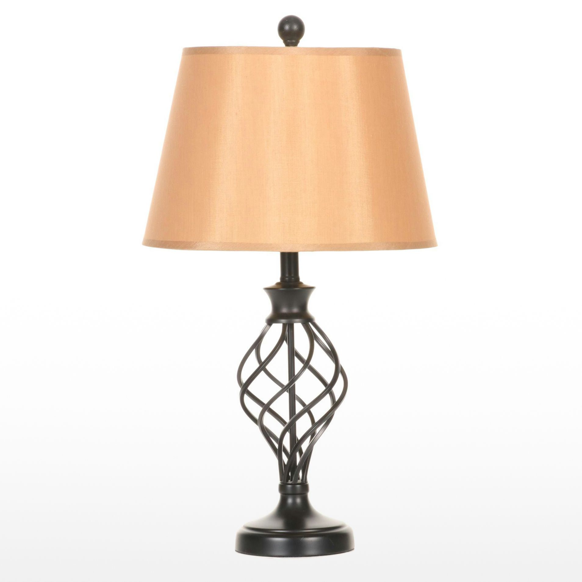 Metal Spiral Table Lamp