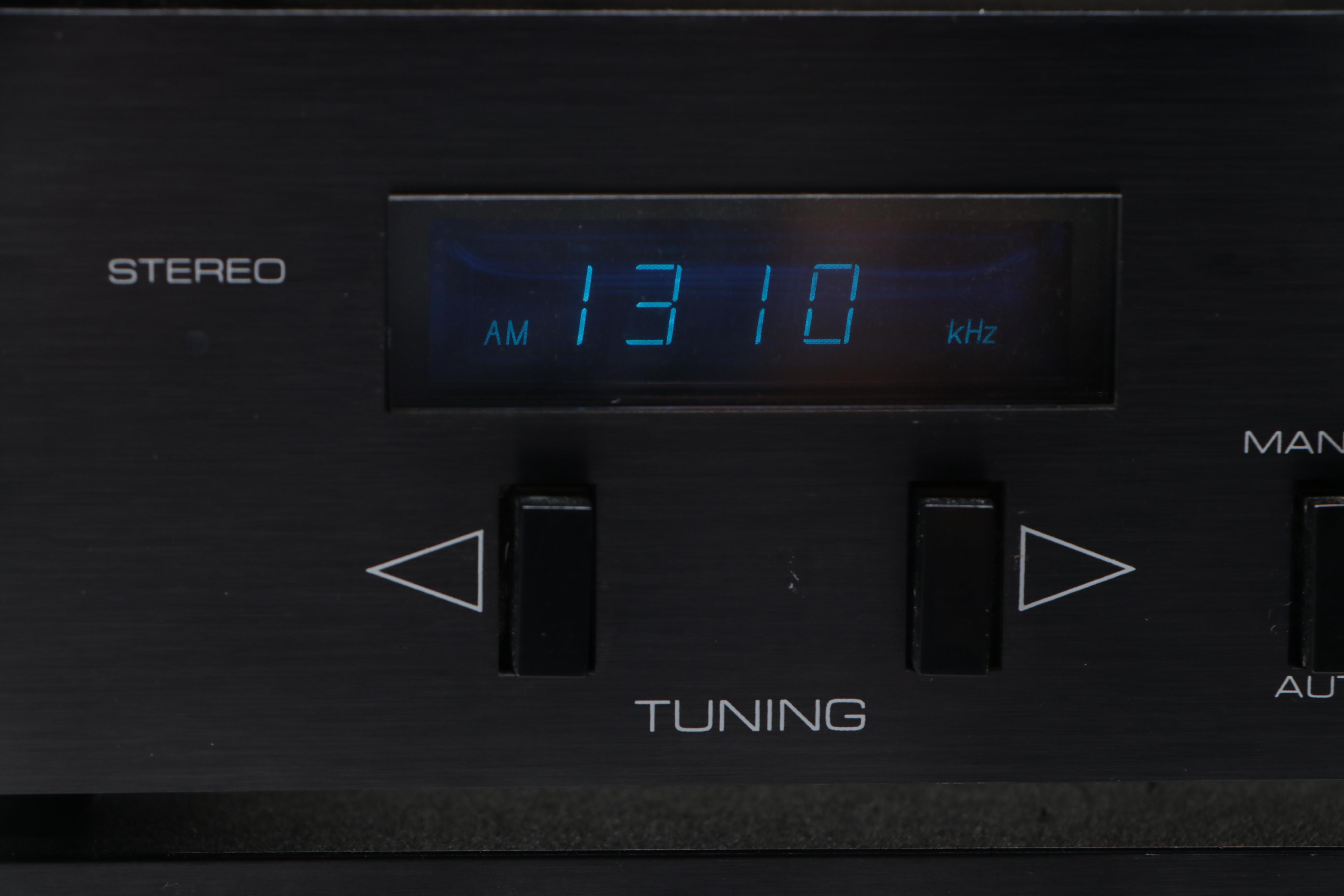 ADCOM CD Changer, Tuner, Stereo Pre-Amp and Amplifier, 1980s