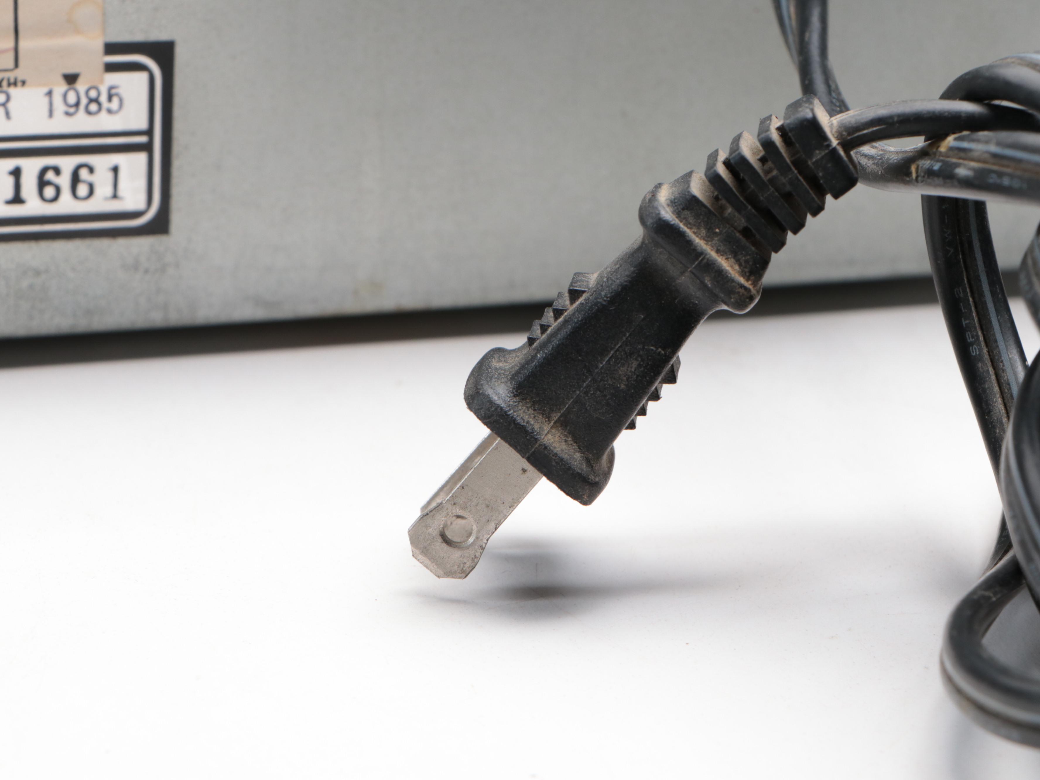 ADCOM CD Changer, Tuner, Stereo Pre-Amp and Amplifier, 1980s