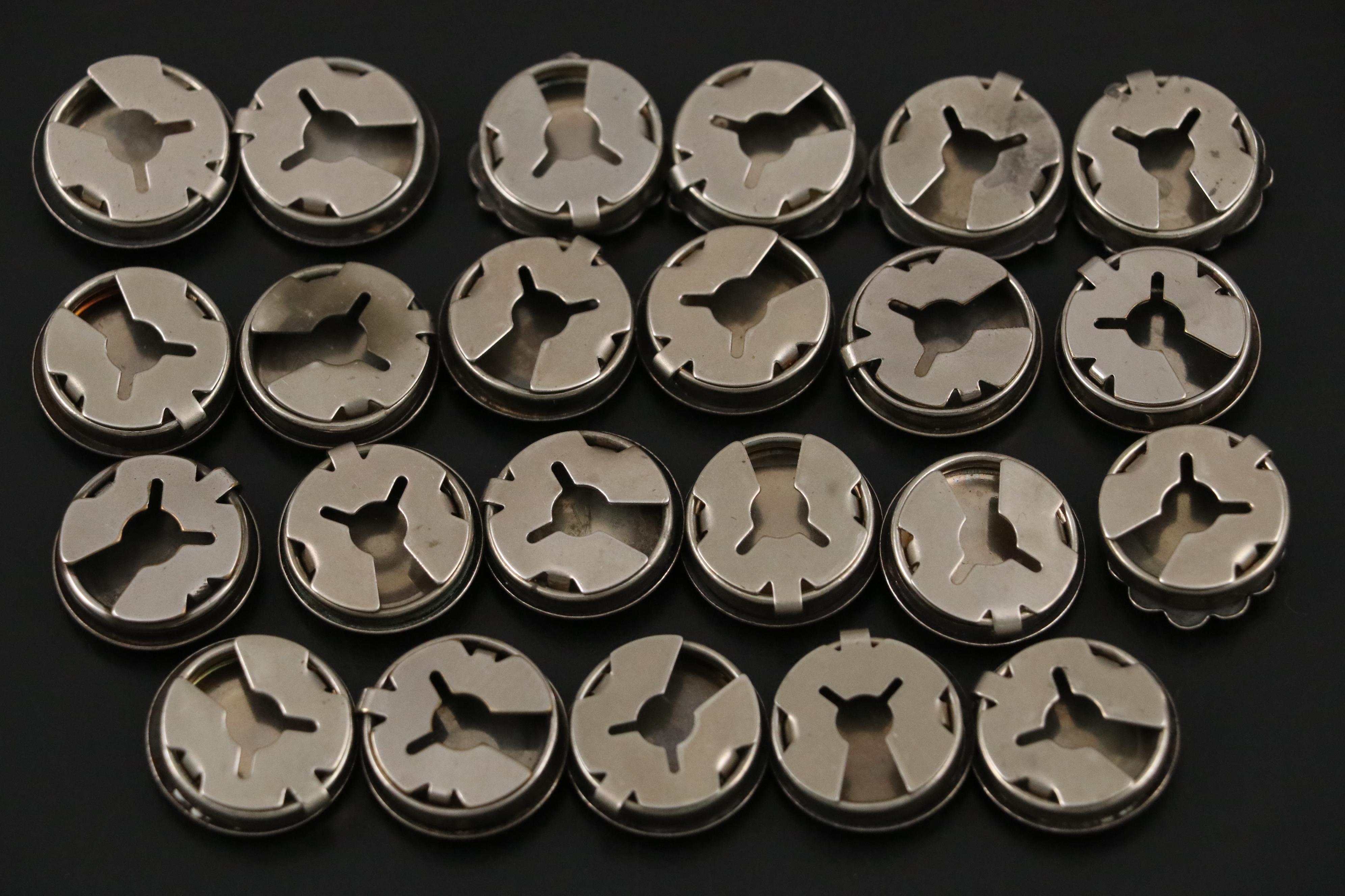 Southwest Sterling Silver Button Covers