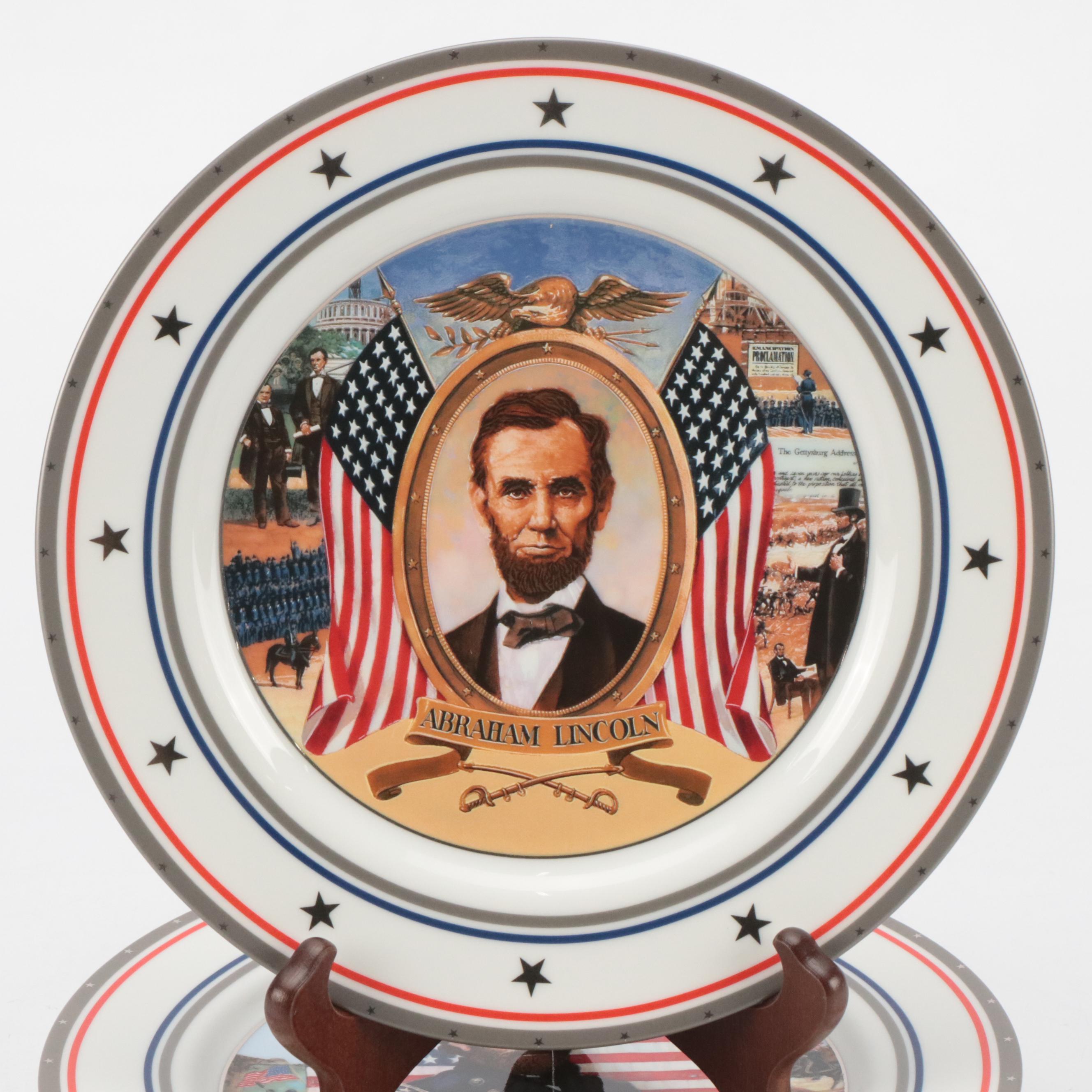 Anheuser-Busch Civil War Series Abraham Lincoln and More Collector Plates