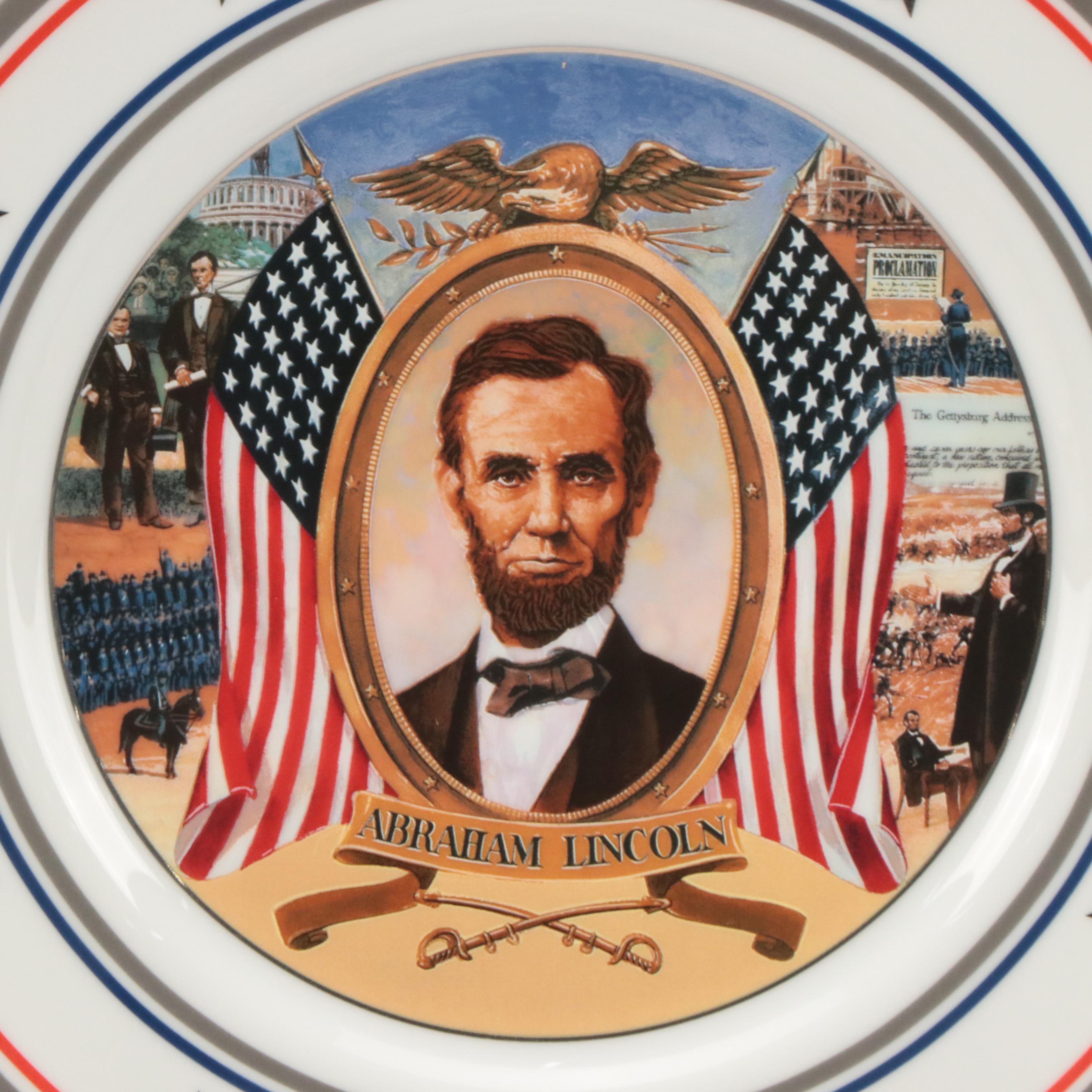 Anheuser-Busch Civil War Series Abraham Lincoln and More Collector Plates