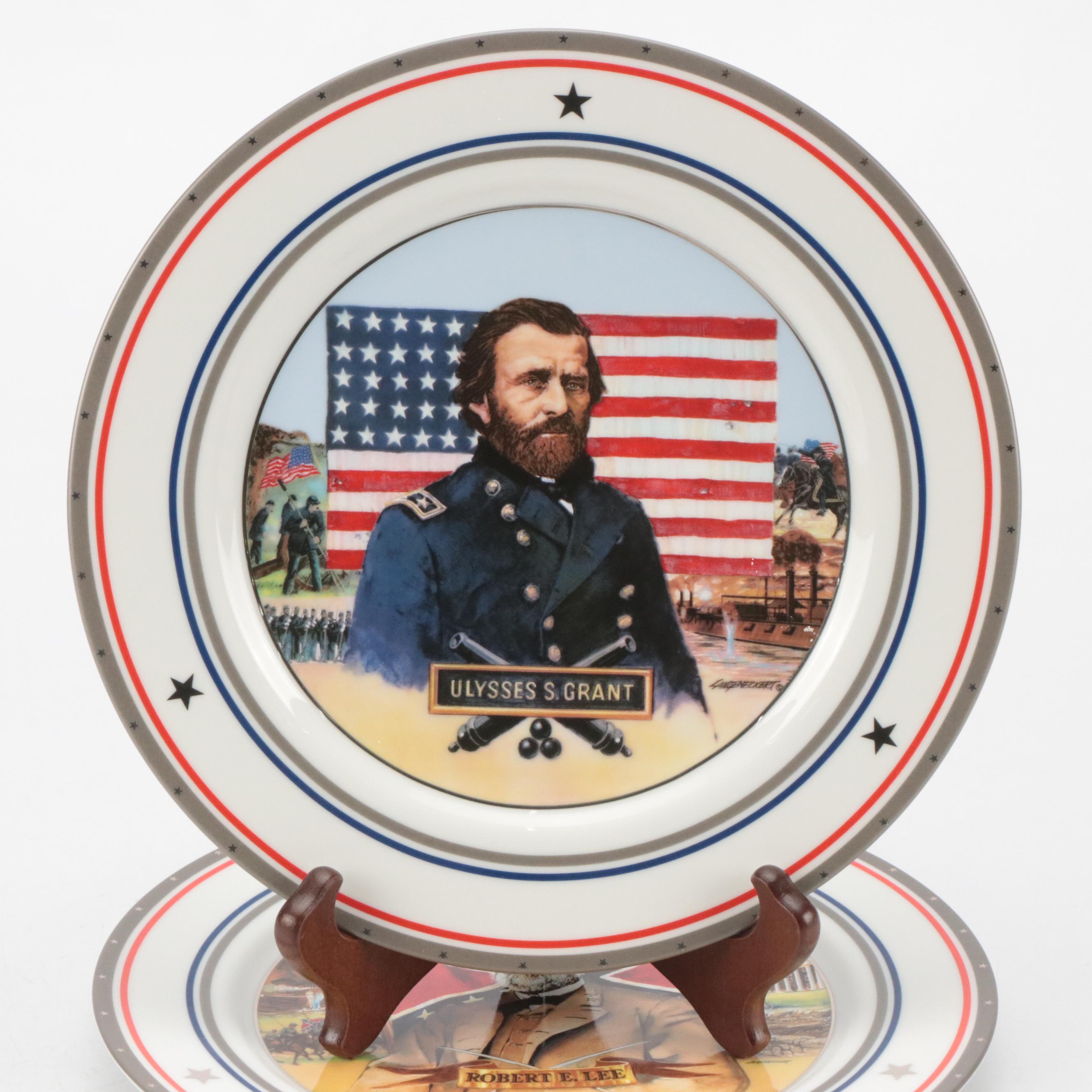 Anheuser-Busch Civil War Series Abraham Lincoln and More Collector Plates