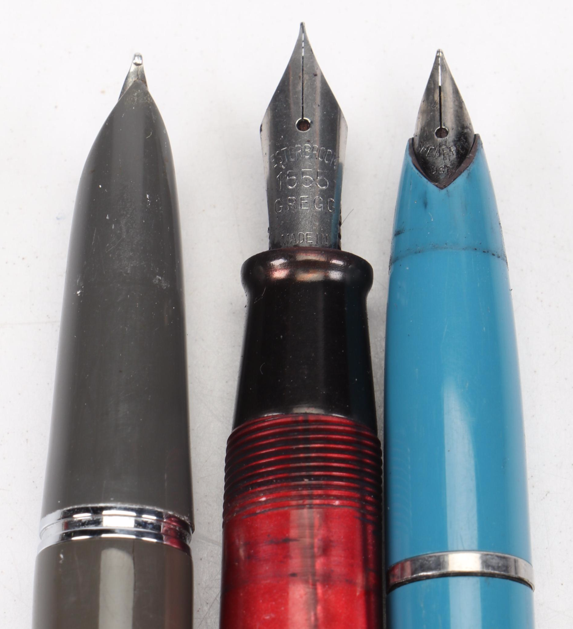 Parker "Parker 21" Fountain Pen Set with Esterbrook and Sheaffer Pens