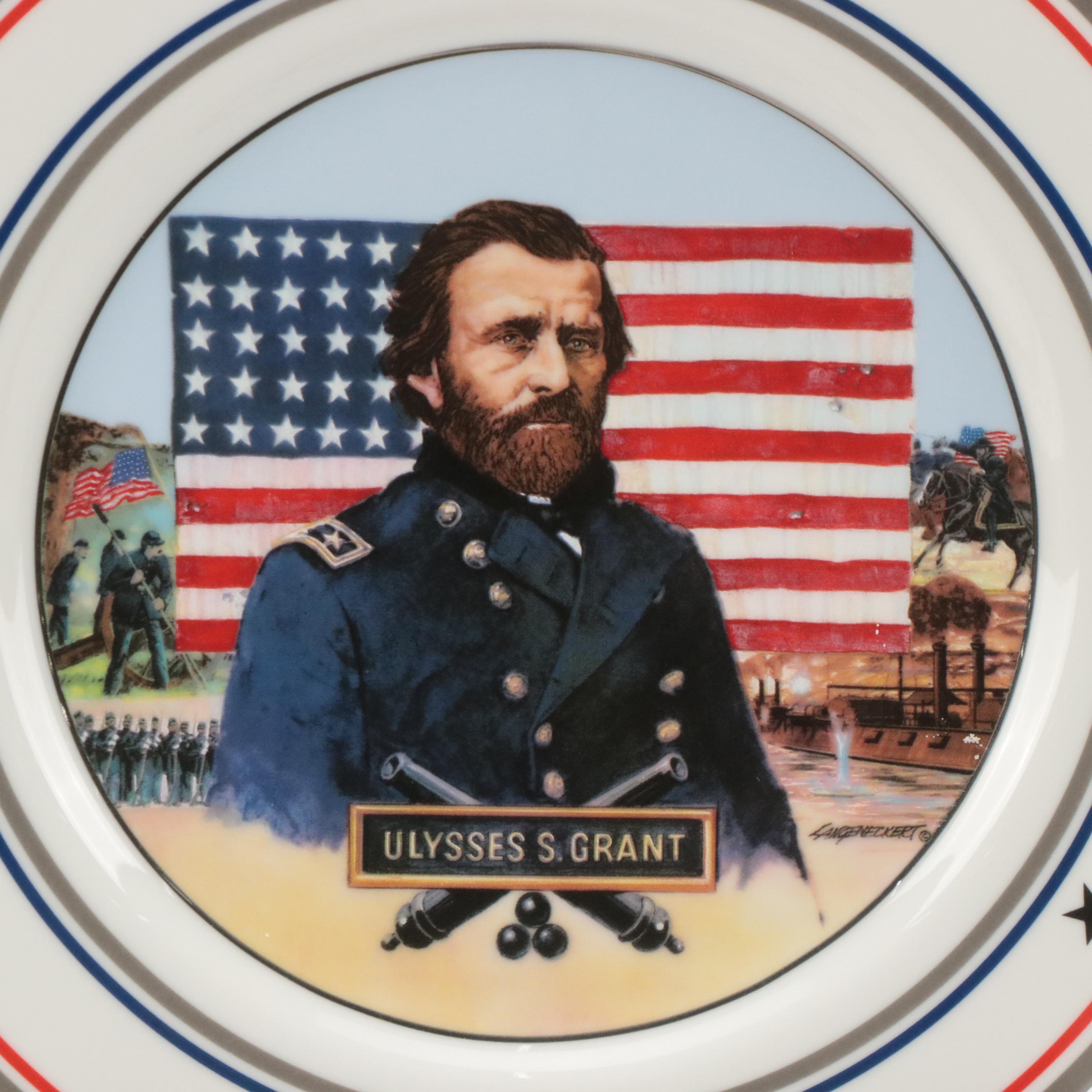 Anheuser-Busch Civil War Series Abraham Lincoln and More Collector Plates