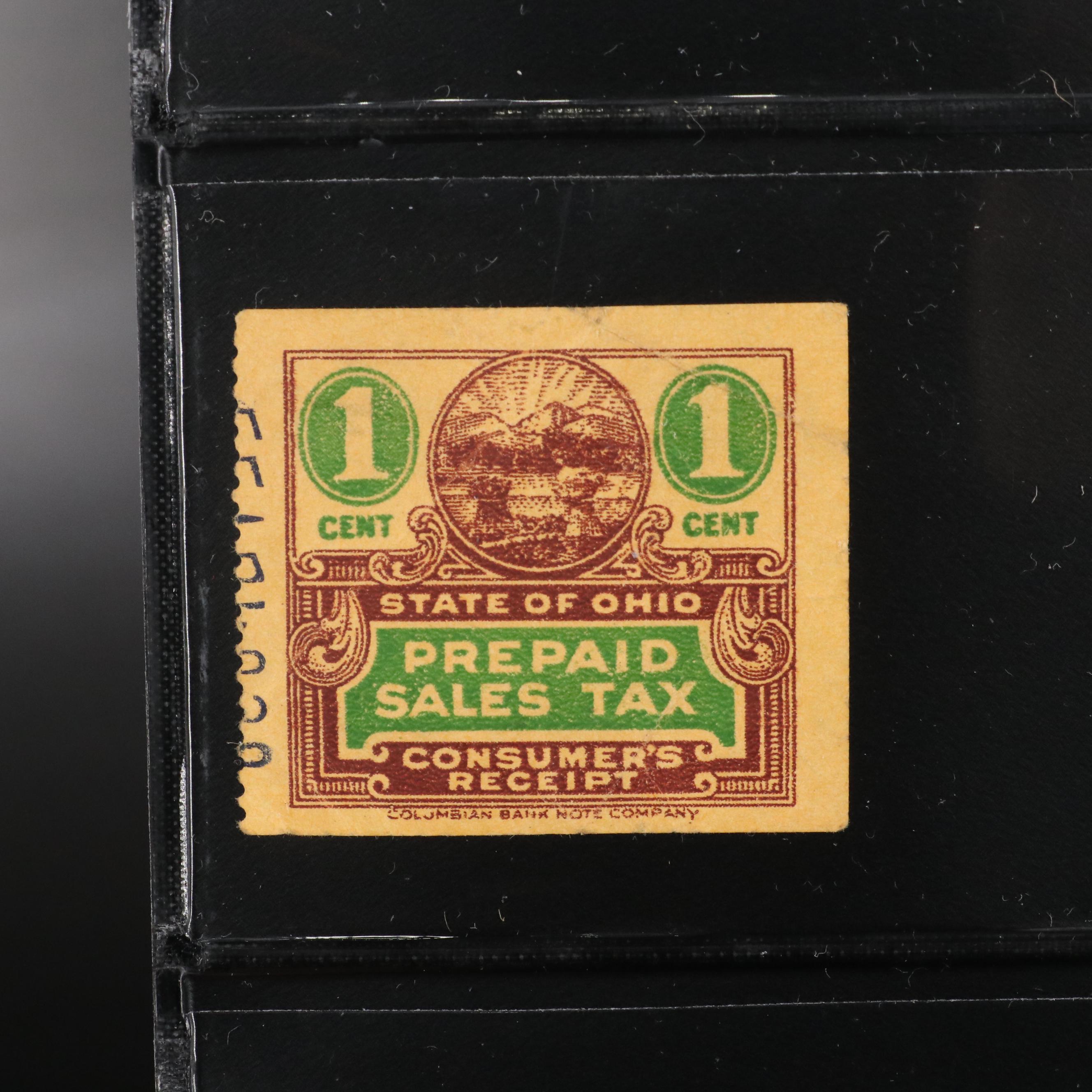 Collection of Used United States and World Stamps and 9 U.S. Quarter Proofs