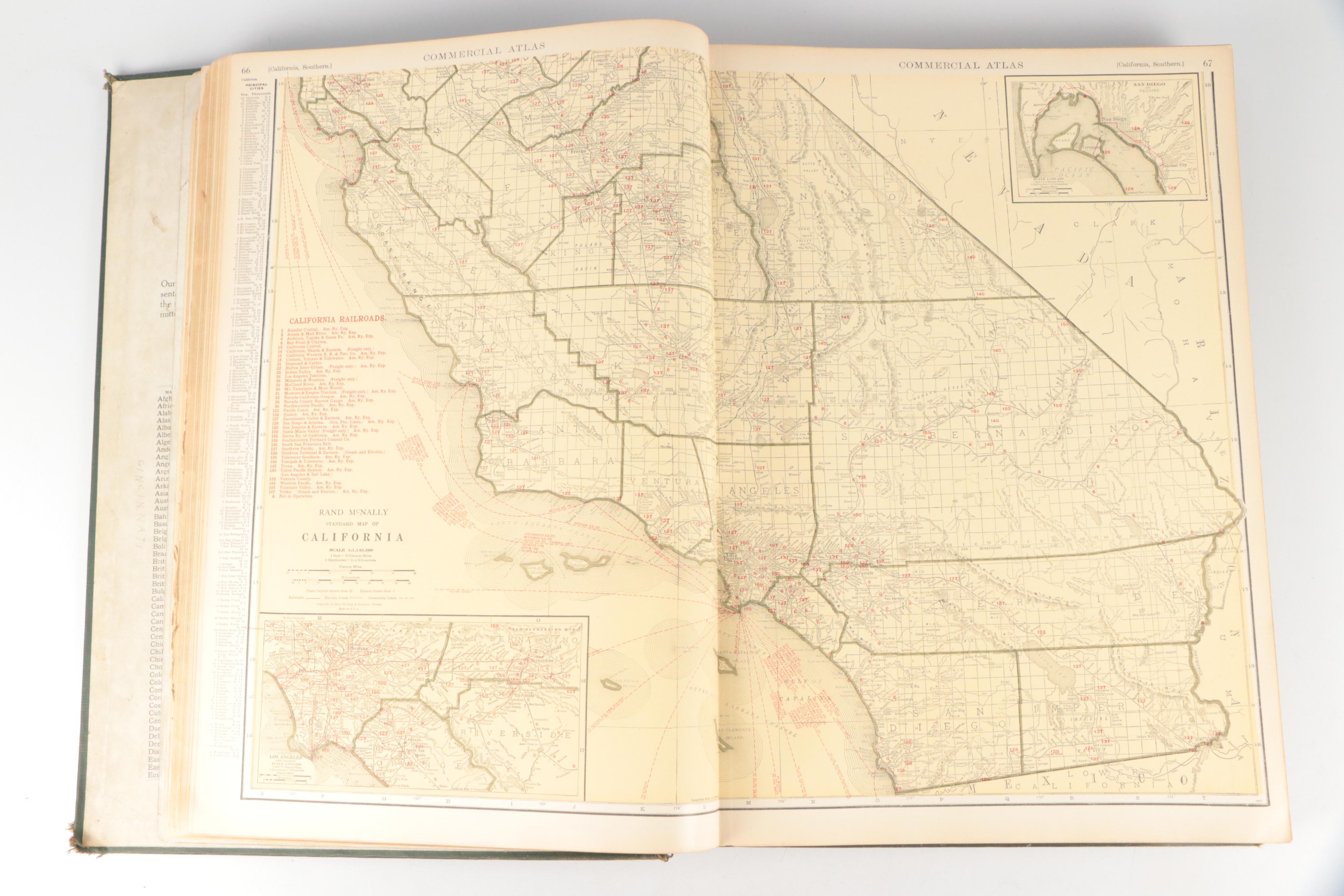 Special College Edition "Hammond's Standard Atlas And Gazetteer" and Other Atlas