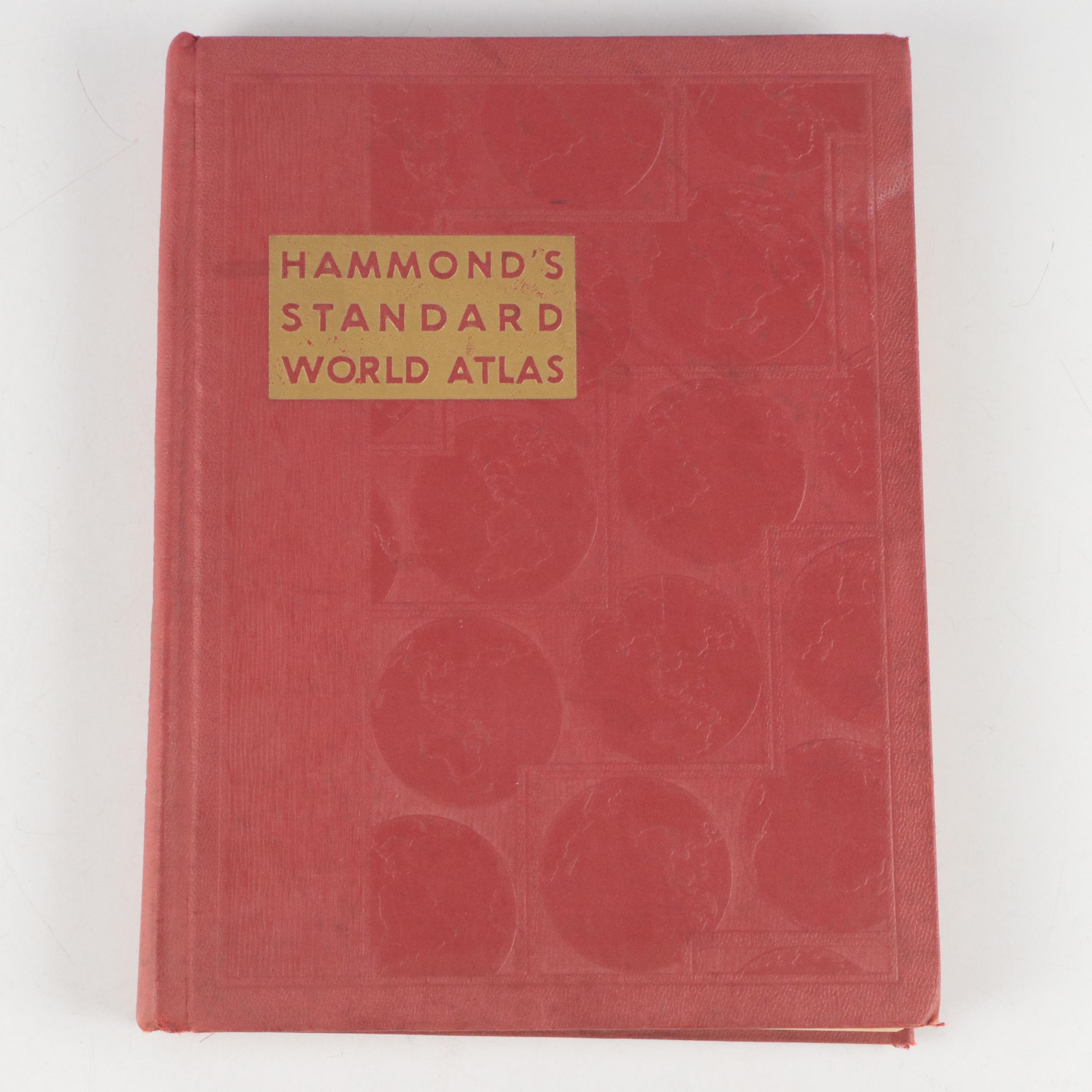 Special College Edition "Hammond's Standard Atlas And Gazetteer" and Other Atlas