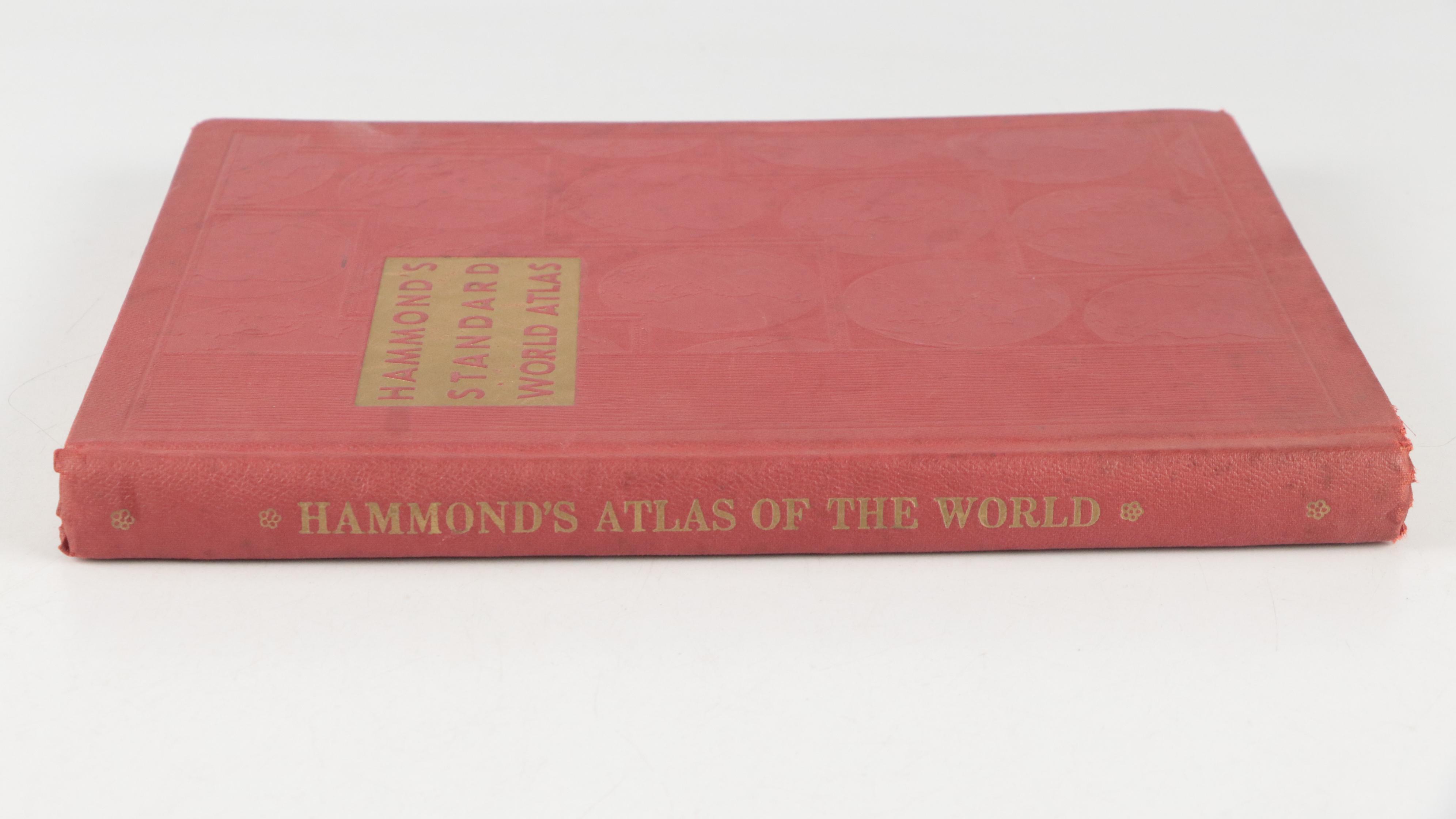 Special College Edition "Hammond's Standard Atlas And Gazetteer" and Other Atlas