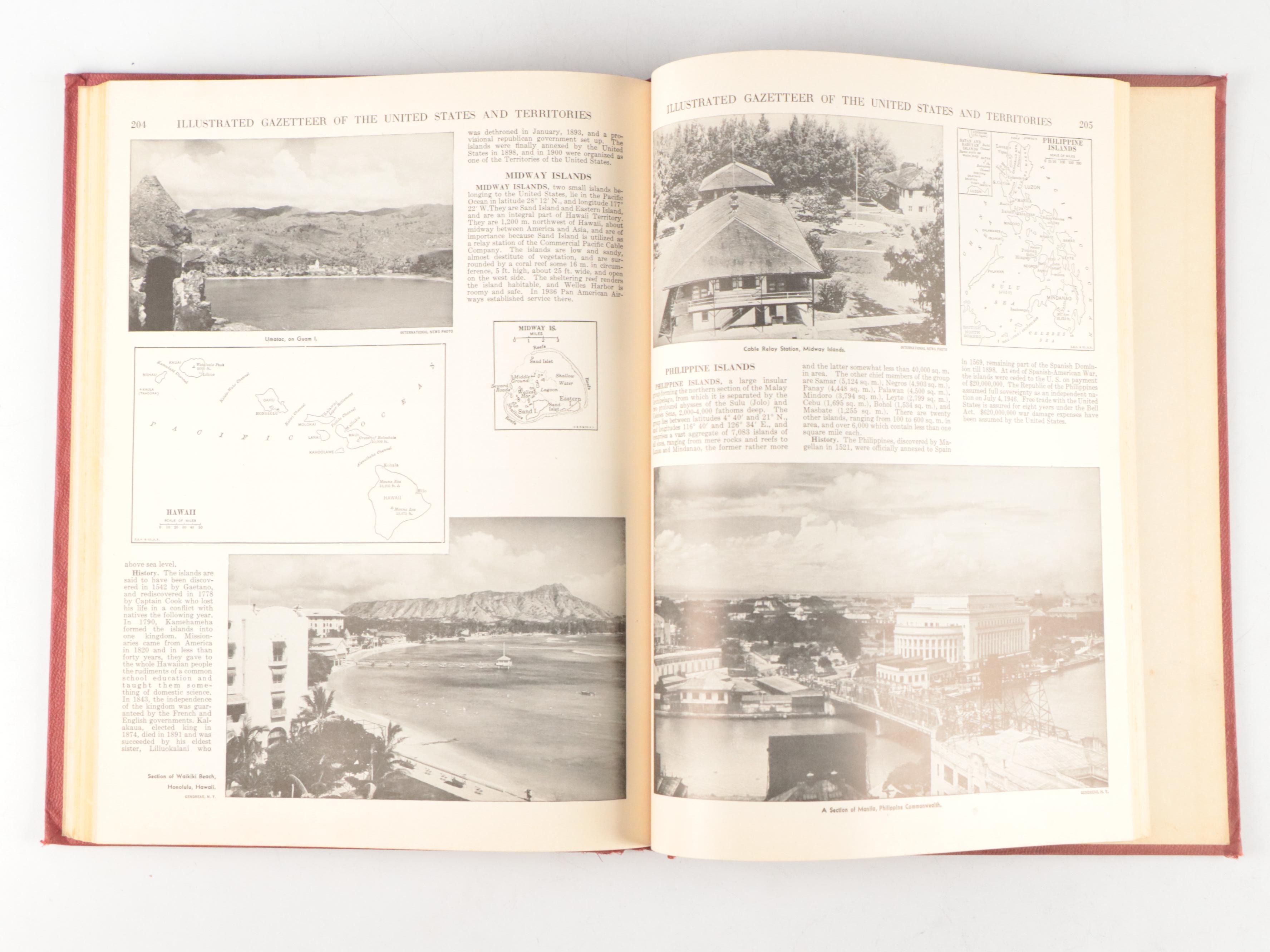 Special College Edition "Hammond's Standard Atlas And Gazetteer" and Other Atlas