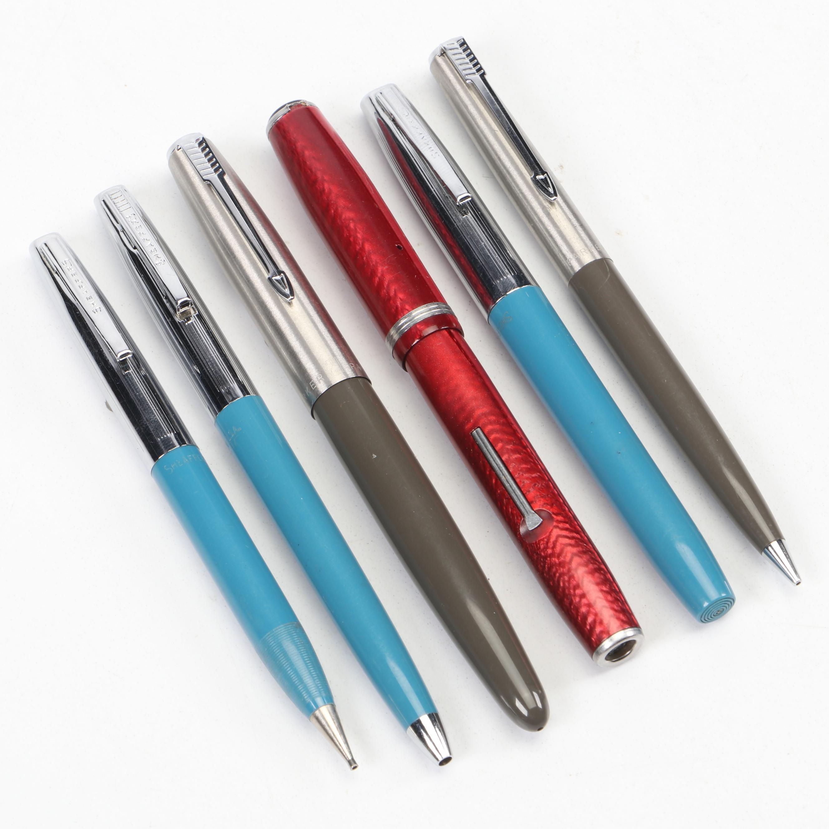 Parker "Parker 21" Fountain Pen Set with Esterbrook and Sheaffer Pens