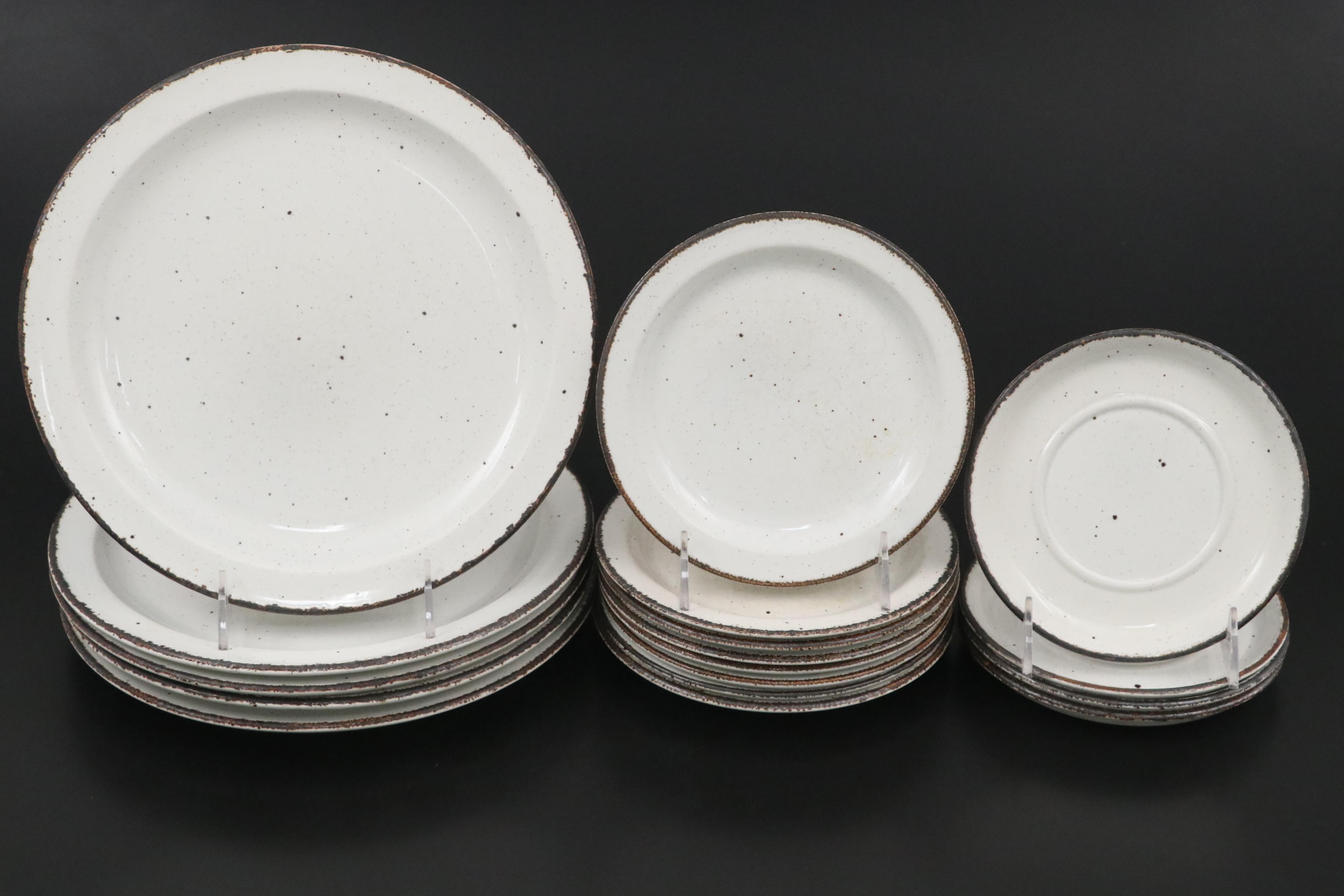 Midwinter Ltd. "Stonehenge White" Ceramic Dinner Plates, Salad Plates and More