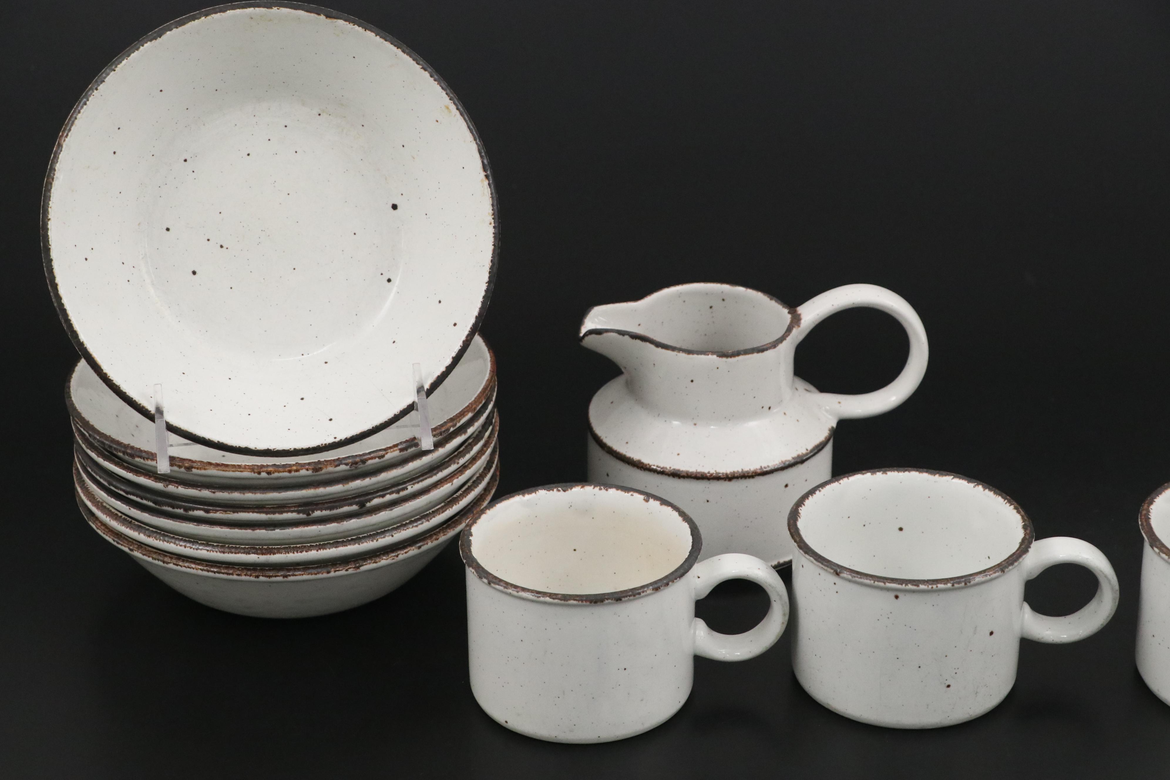 Midwinter Ltd. "Stonehenge White" Ceramic Dinner Plates, Salad Plates and More