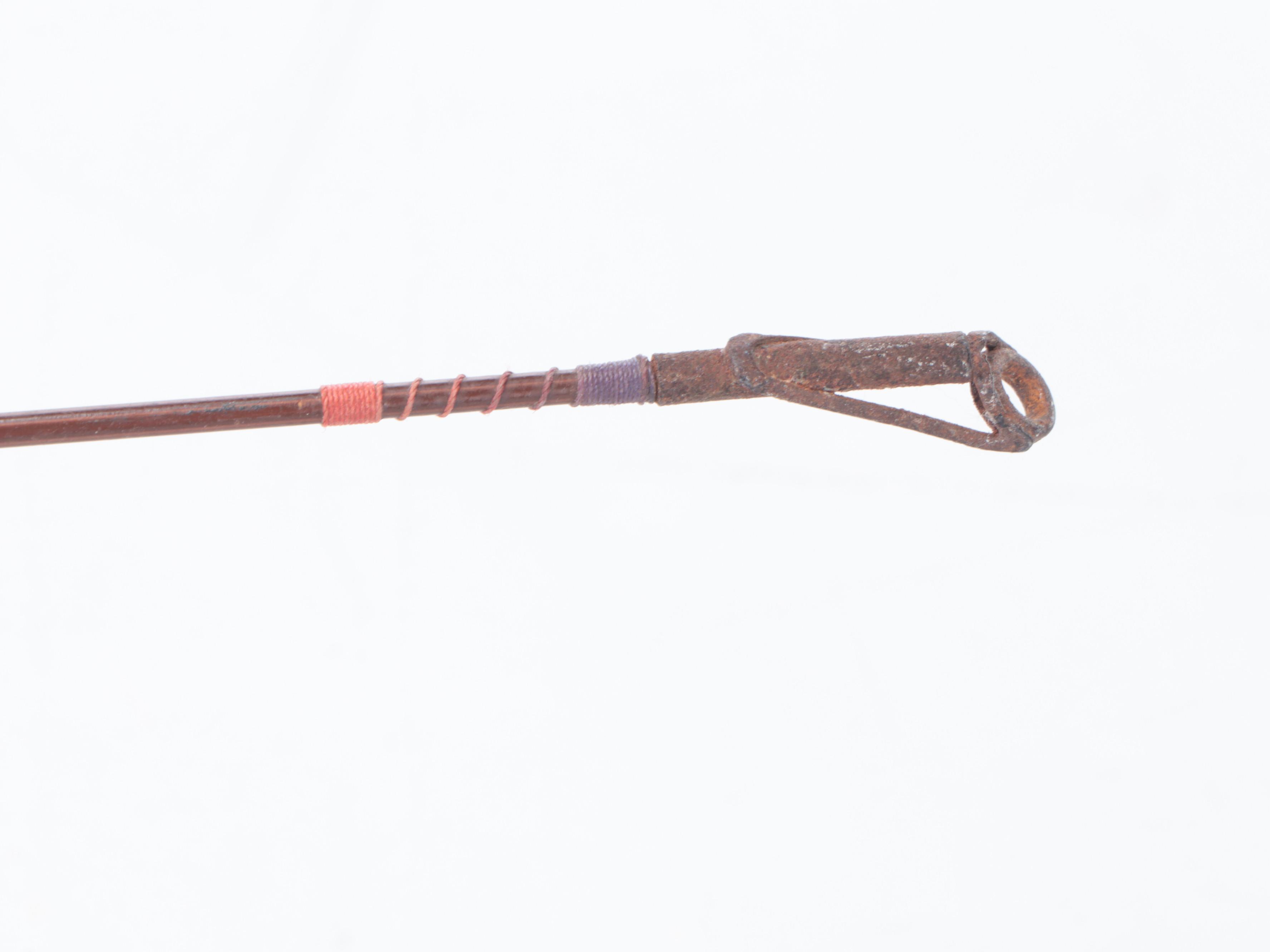 Penn 60 Long Beach Metal Fishing Reel with Other Fishing Gear, Mid-20th C.