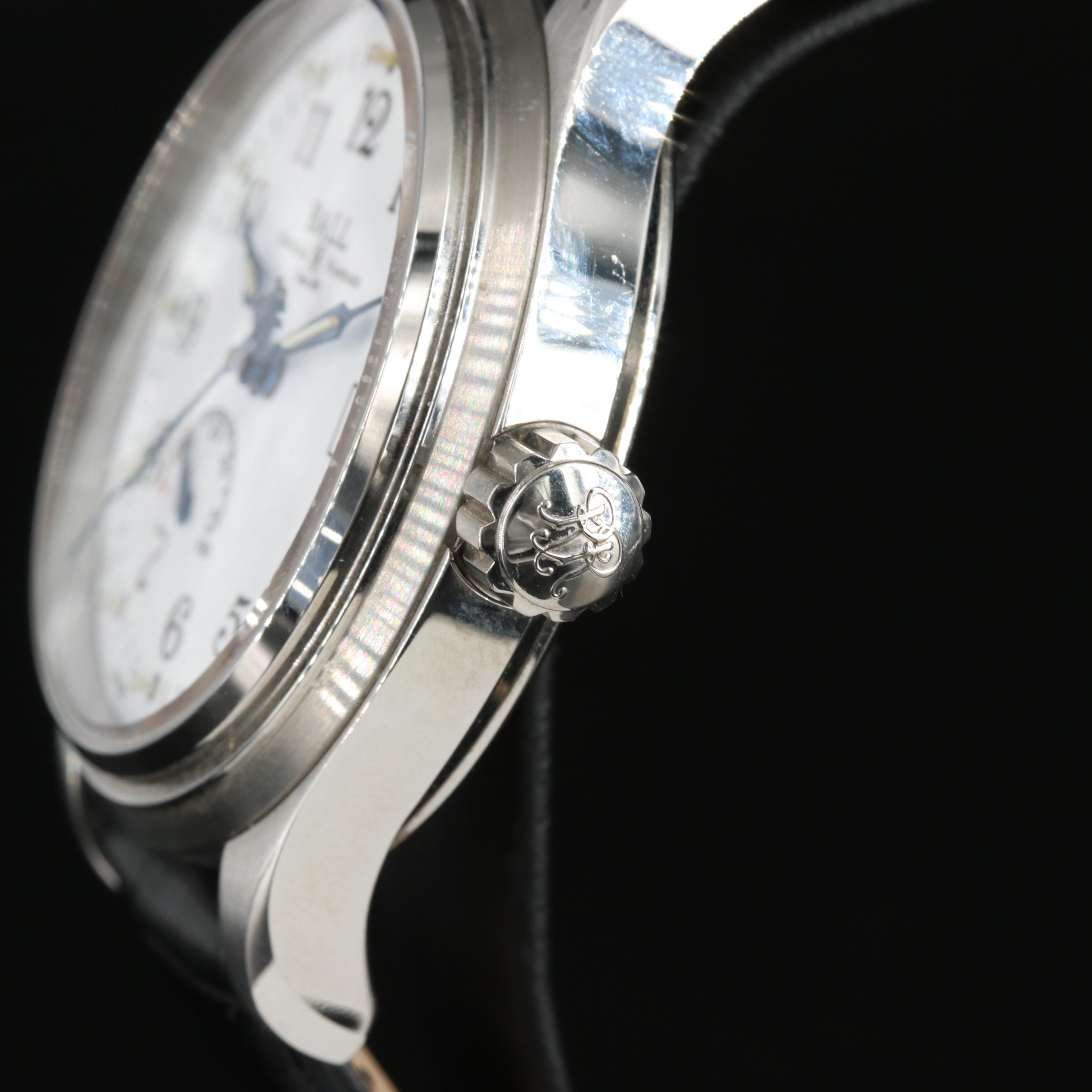 Ball Trainmaster Power Reserve 41mm Steel Watch