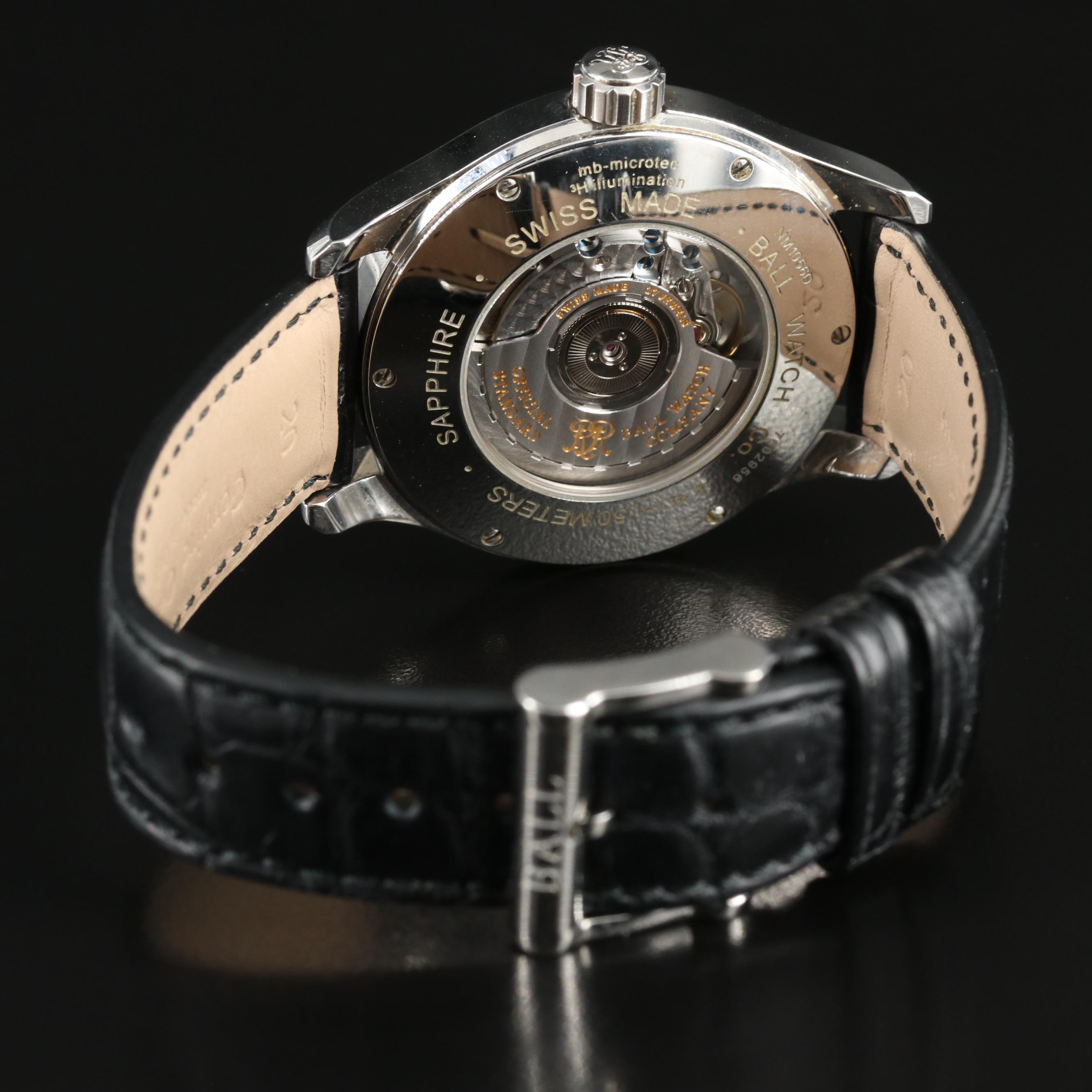 Ball Trainmaster Power Reserve 41mm Steel Watch