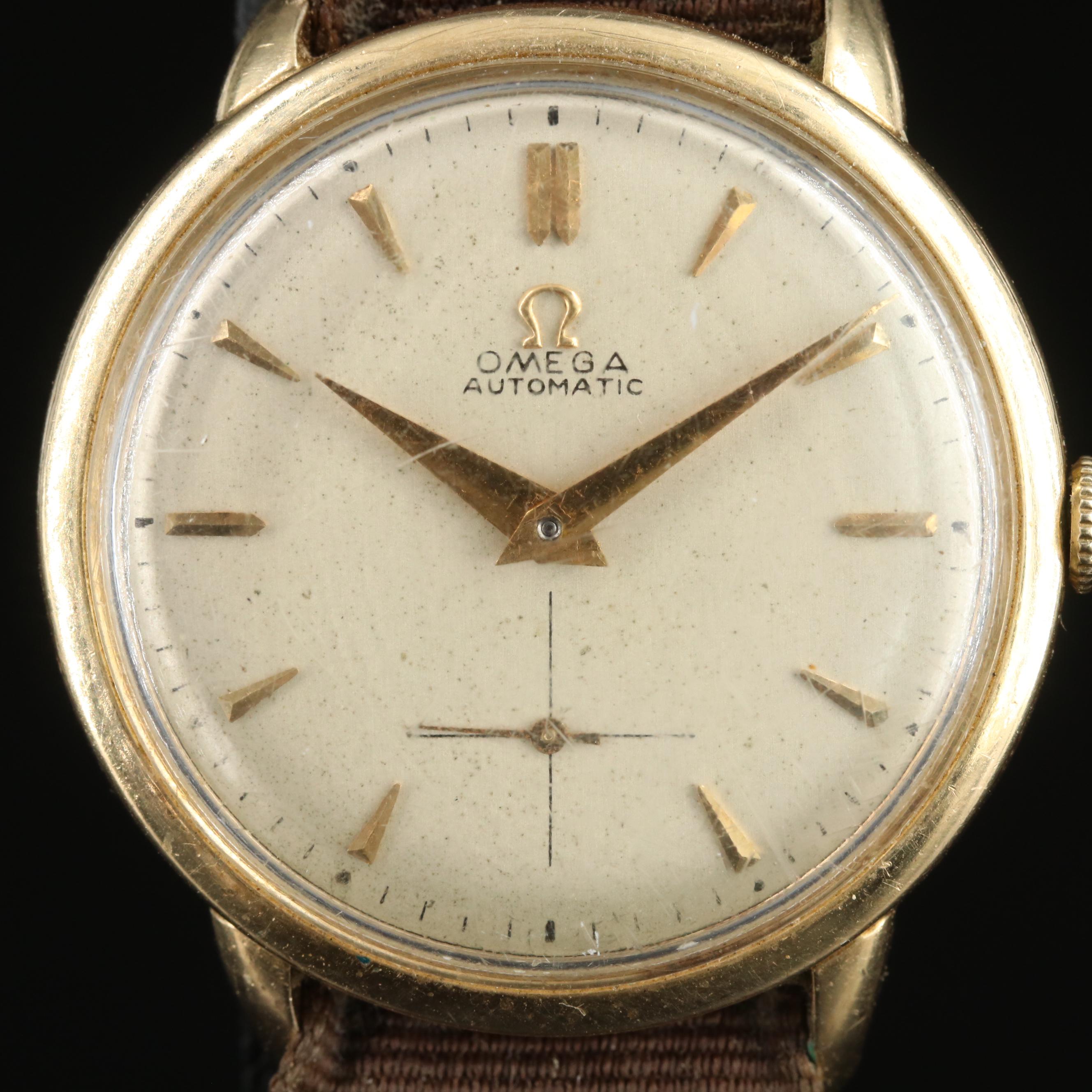 Vintage Omega "Bumper" Automatic Watch
