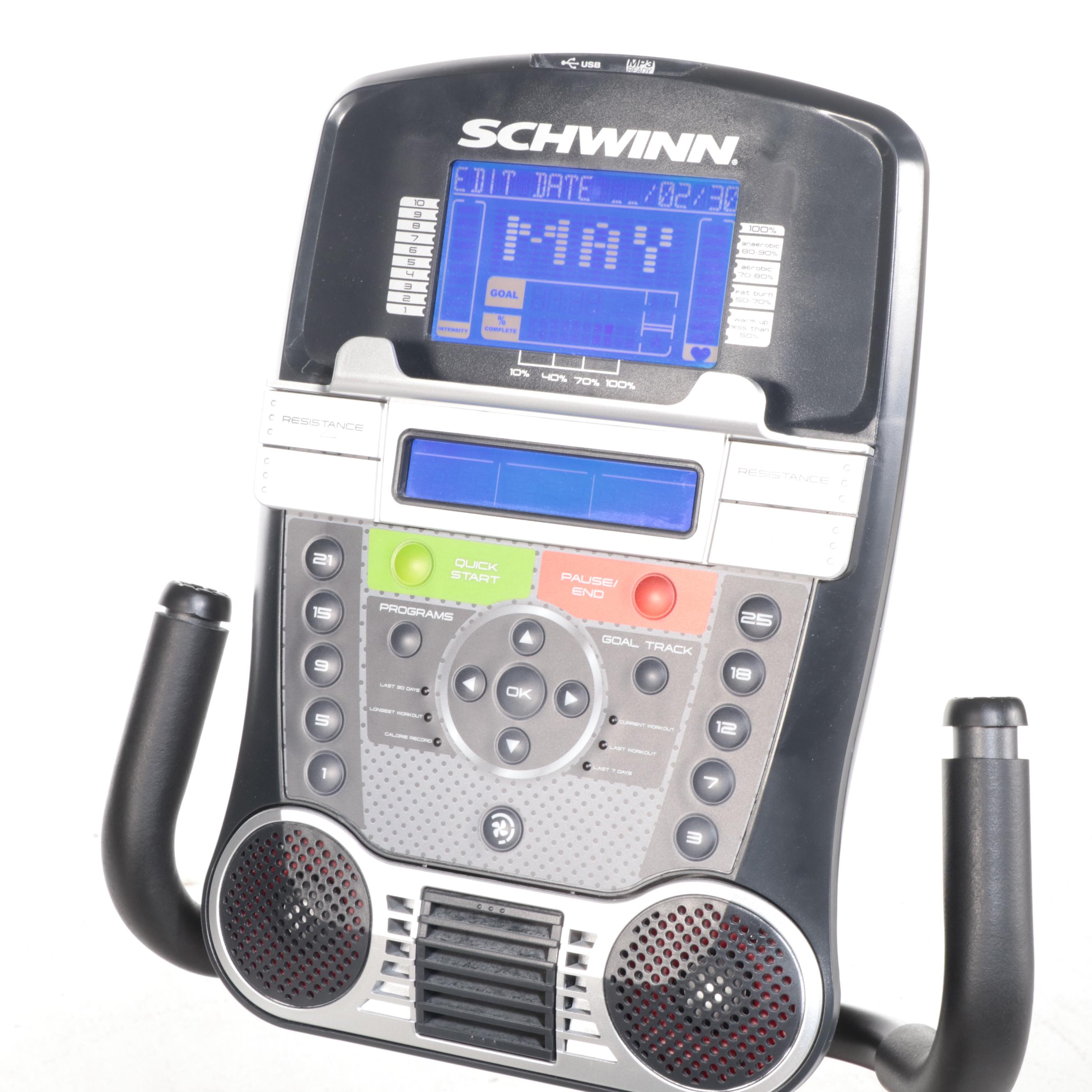 Schwinn Journey 2.5 Recumbent Exercise Bike