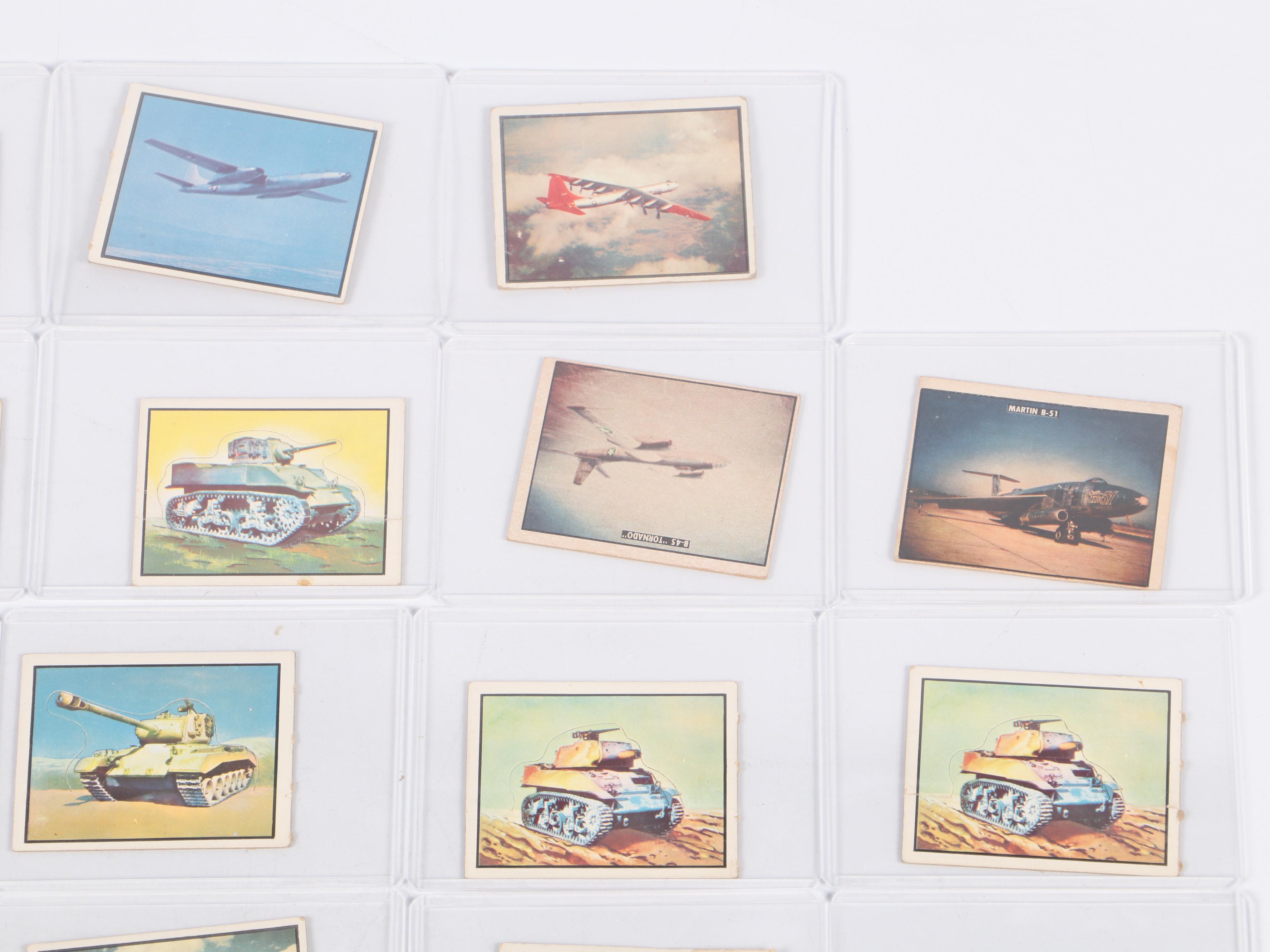 Topps "Freedom's War" Korean War Army Tanks Themed Trading Card Game, 1950s