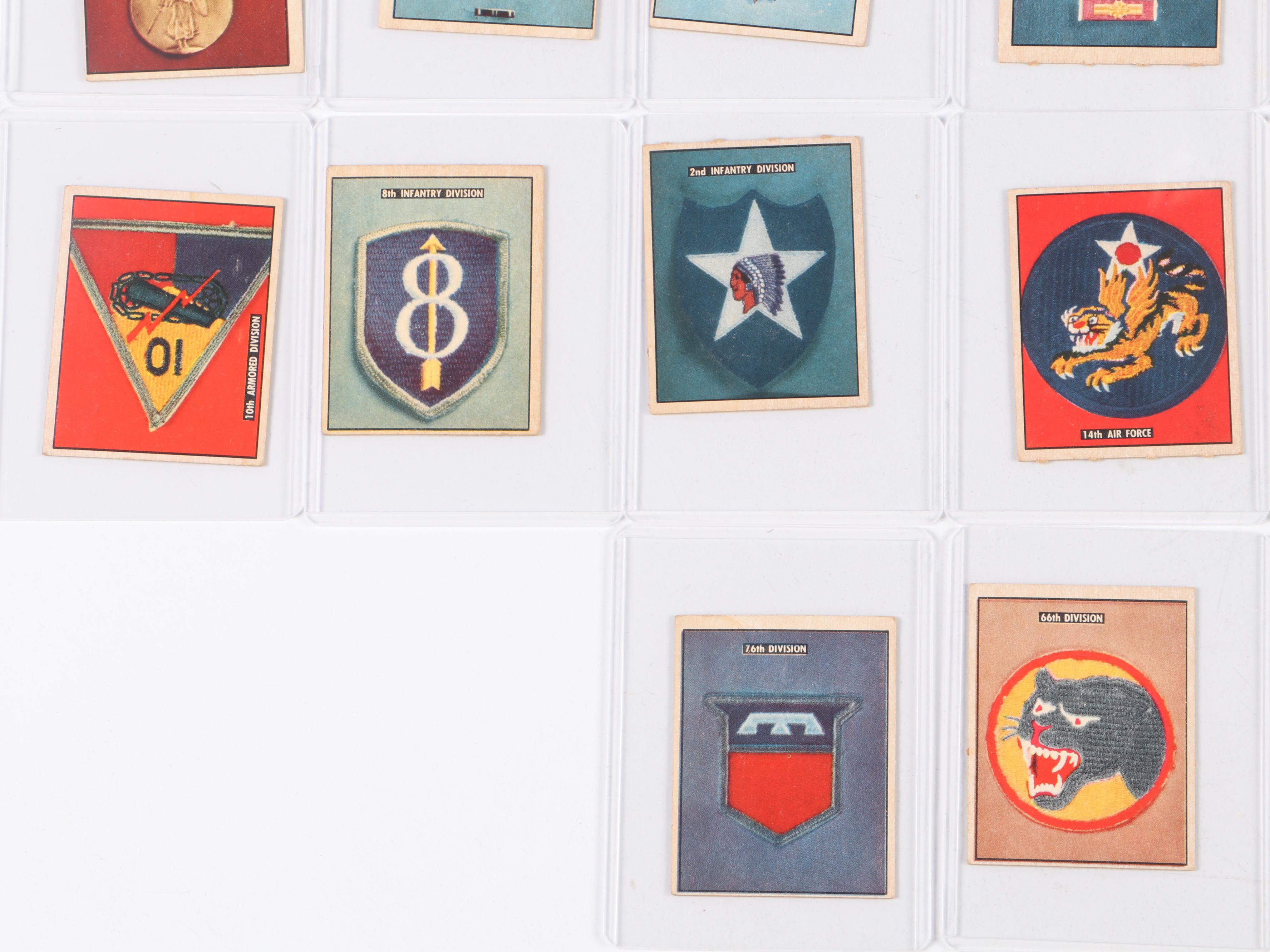 Topps "Freedom's War" Korean War Army Tanks Themed Trading Card Game, 1950s