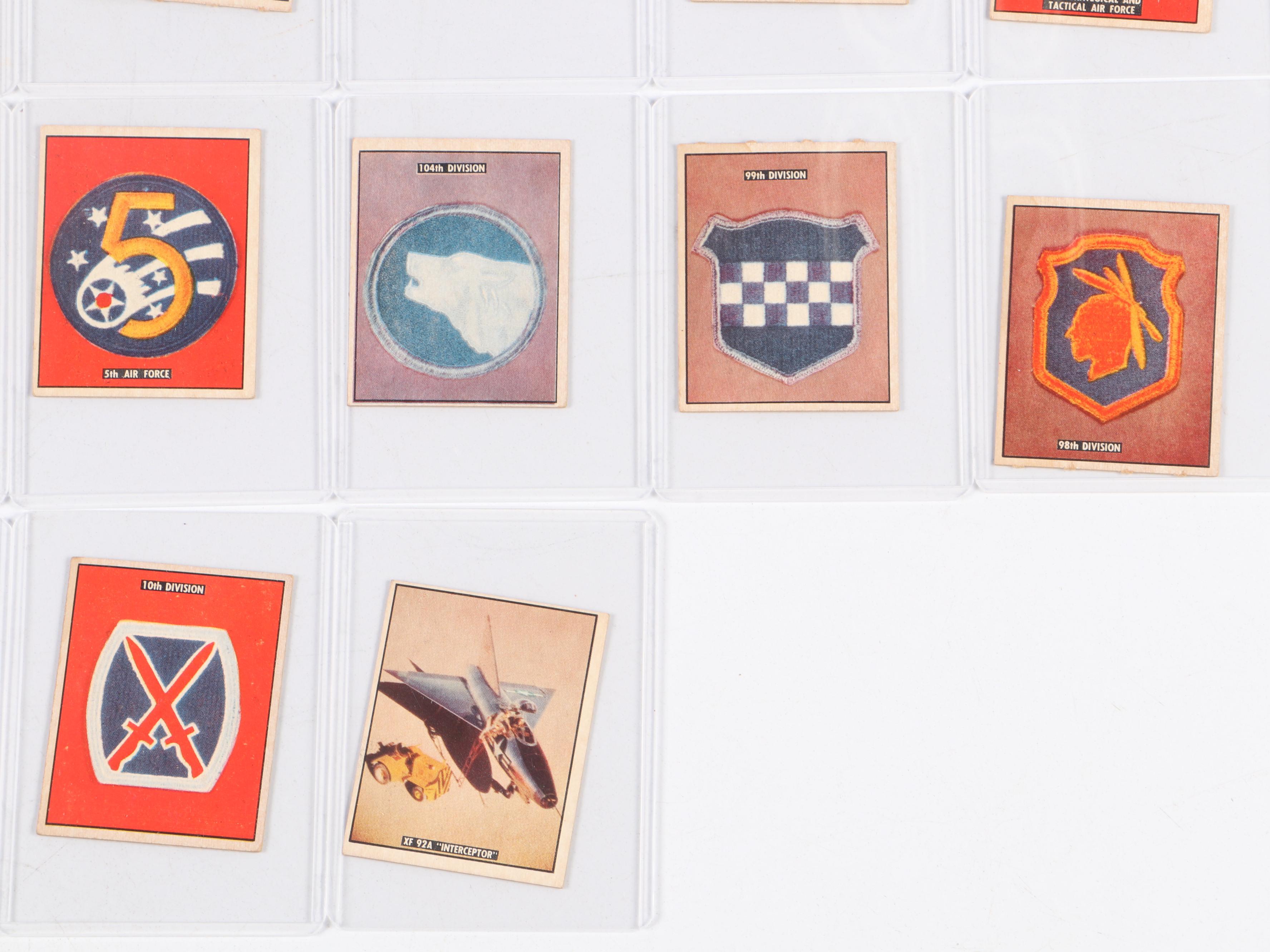 Topps "Freedom's War" Korean War Army Tanks Themed Trading Card Game, 1950s