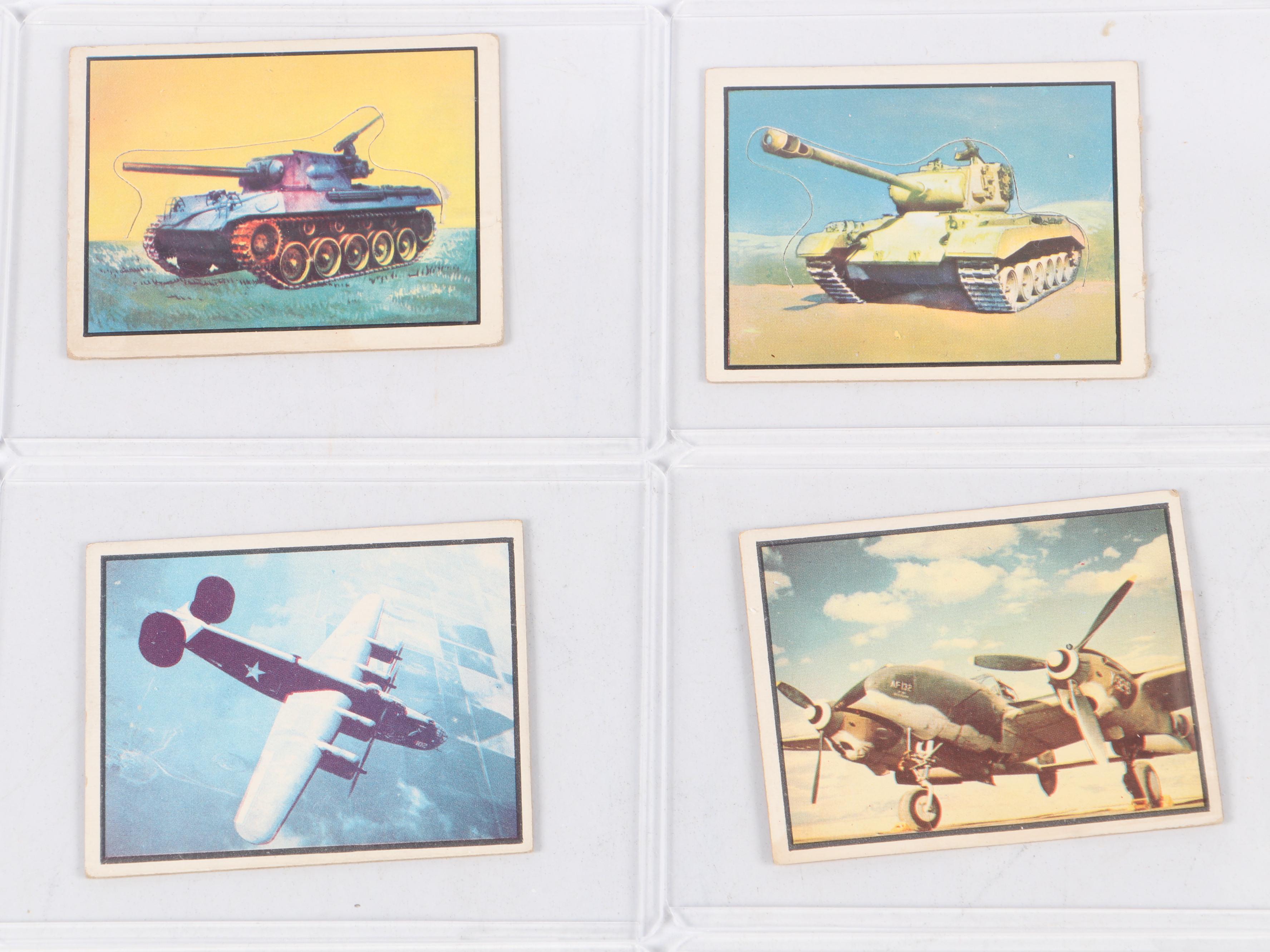 Topps "Freedom's War" Korean War Army Tanks Themed Trading Card Game, 1950s